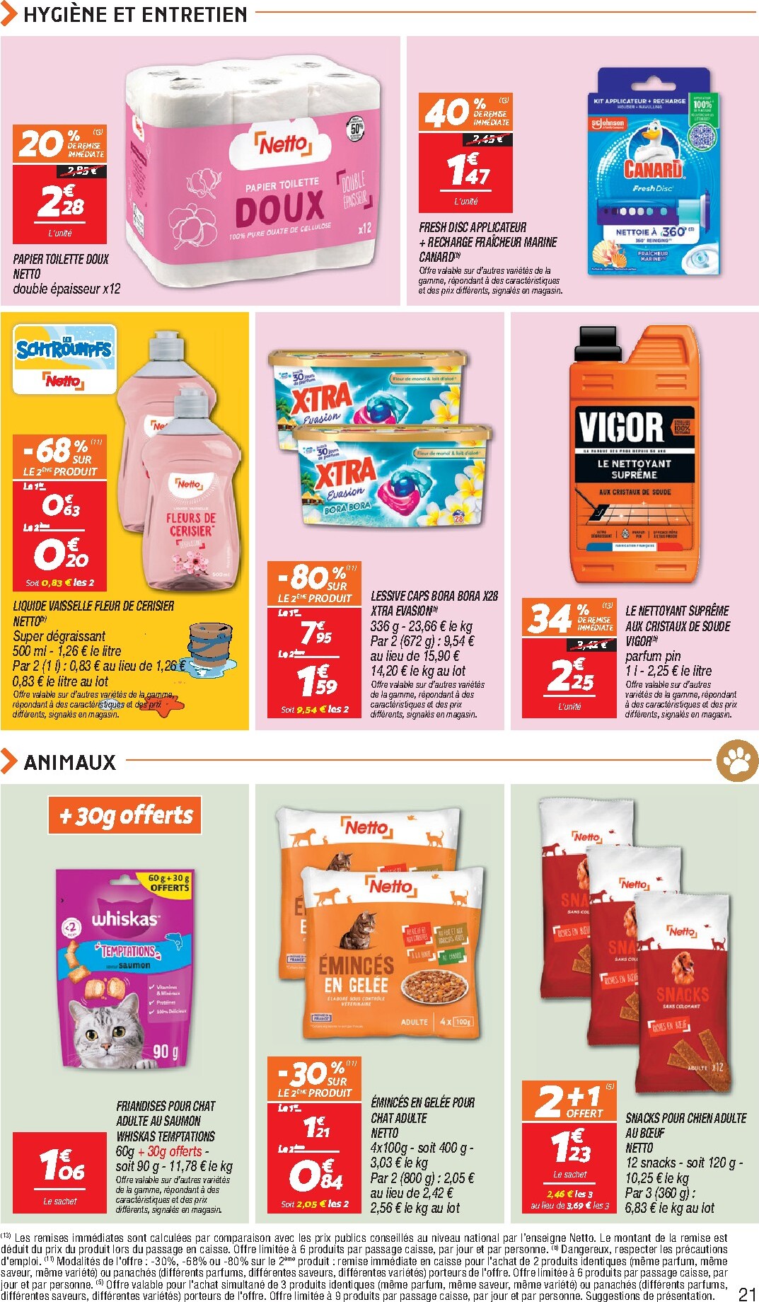 netto - Flyer Netto pour la semaine prochaine du du mardi 09/06/2026 au du lundi 15/06/2026 - page: 21