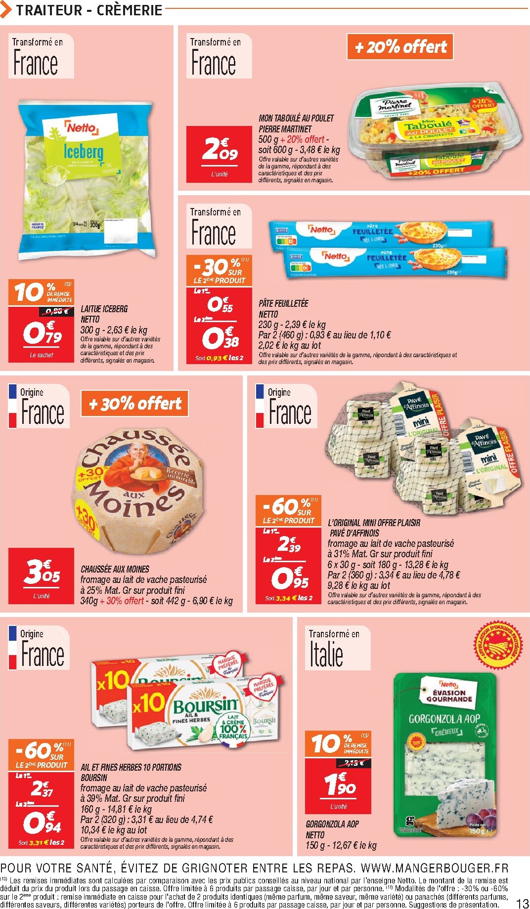 netto - Flyer Netto pour la semaine prochaine du du mardi 09/06/2026 au du lundi 15/06/2026 - page: 13