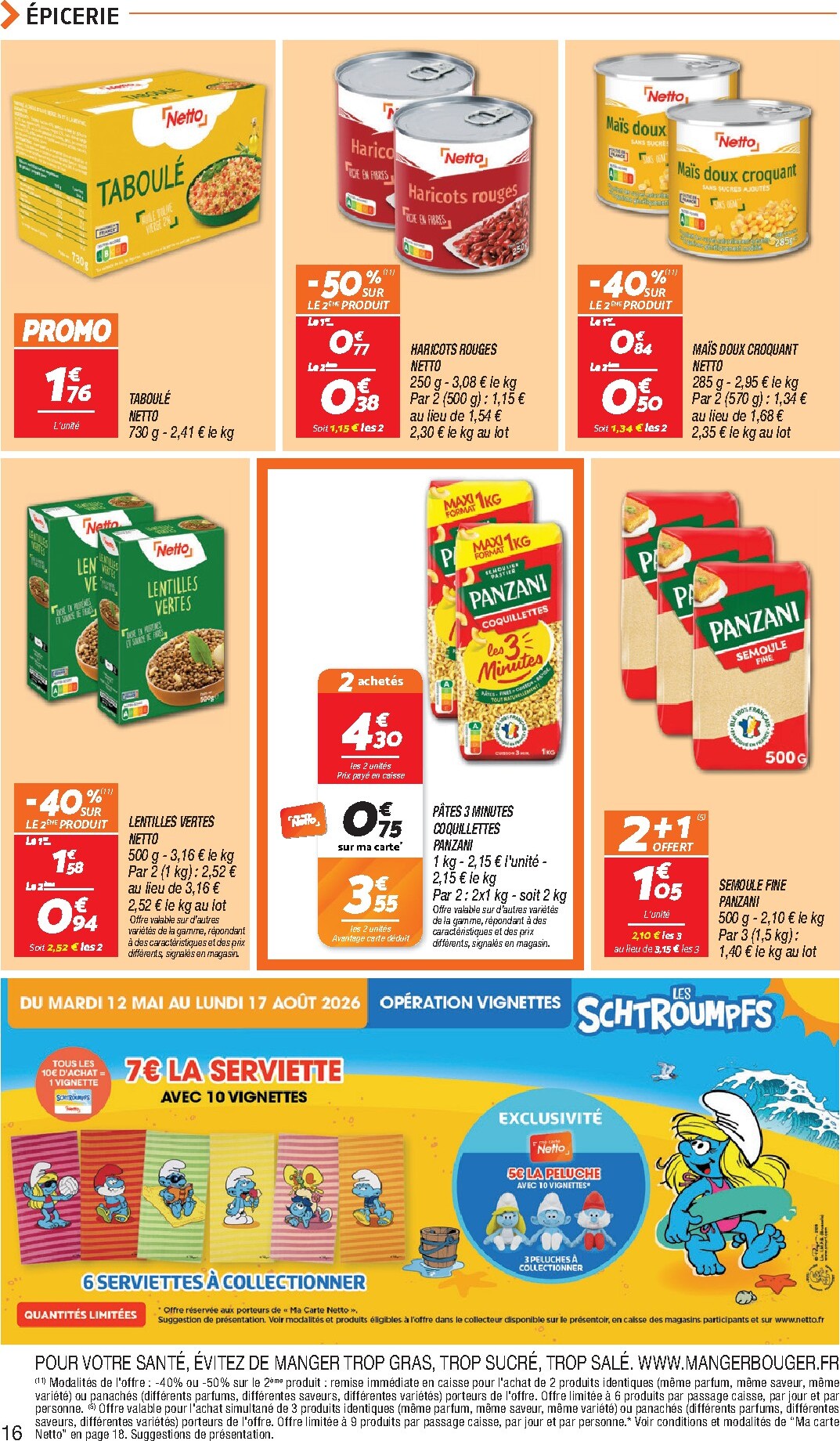 netto - Flyer Netto pour la semaine prochaine du du mardi 09/06/2026 au du lundi 15/06/2026 - page: 16