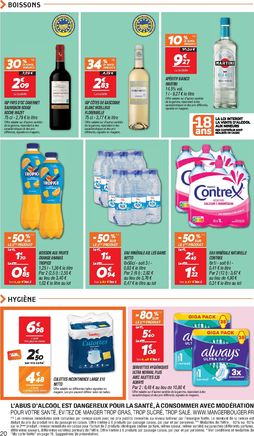 netto - Flyer Netto pour la semaine prochaine du du mardi 09/06/2026 au du lundi 15/06/2026 - page: 20