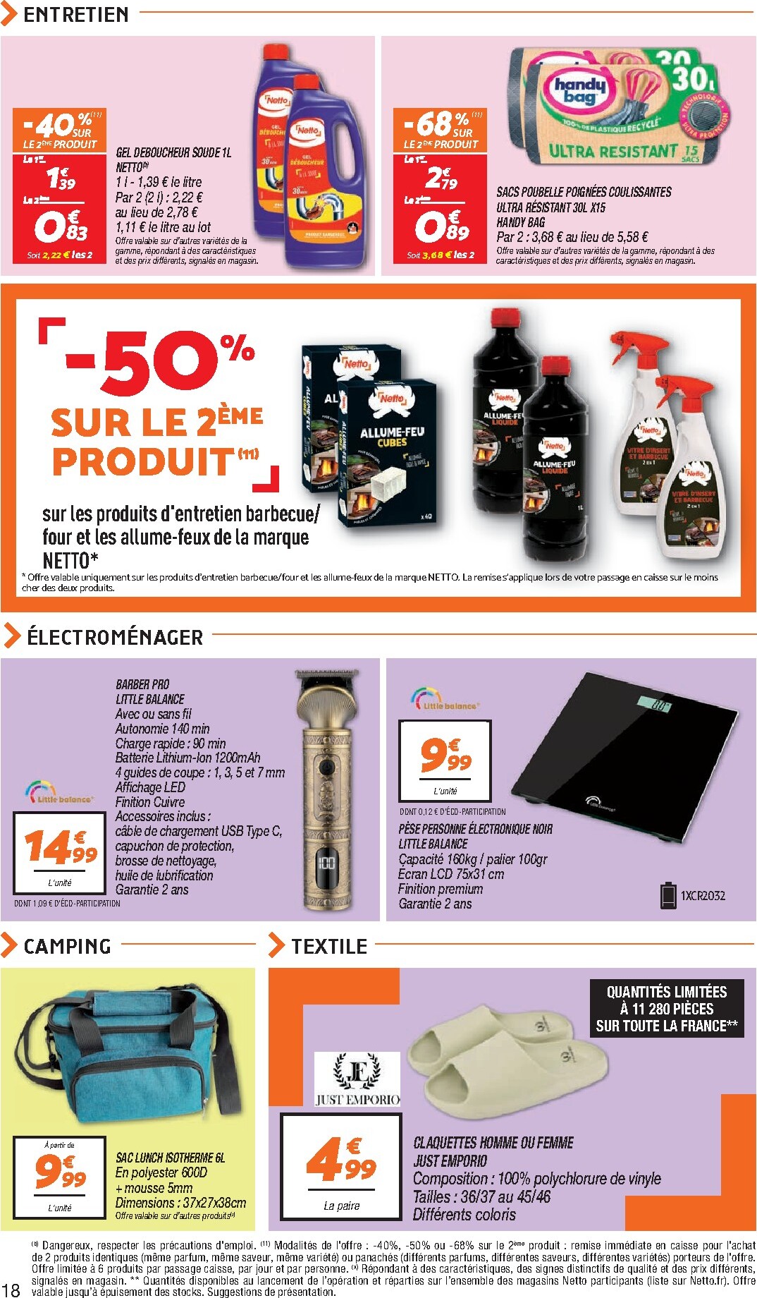 netto - Flyer Netto pour la semaine prochaine du du mardi 16/06/2026 au du lundi 22/06/2026 - page: 18