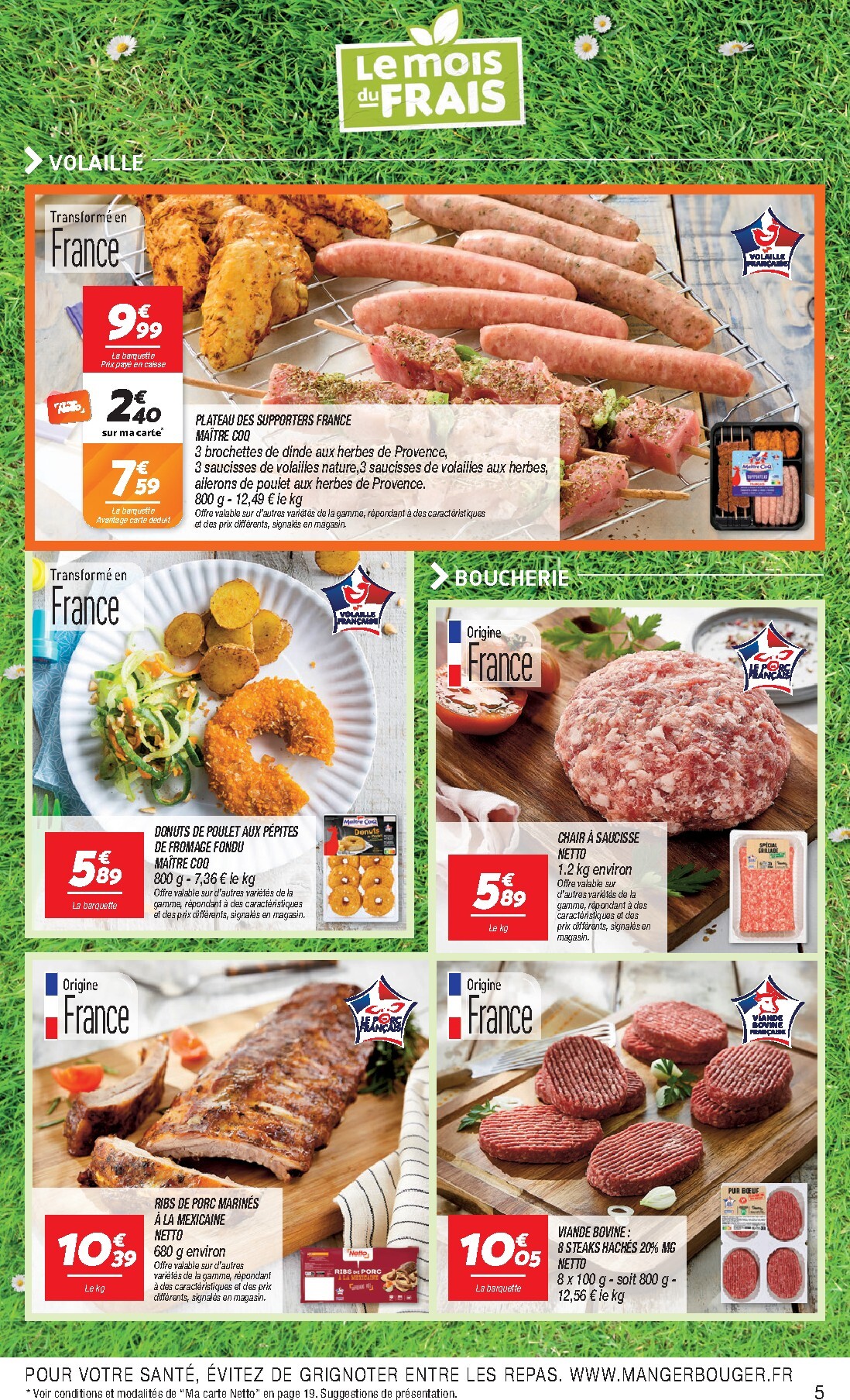 netto - Flyer Netto pour la semaine prochaine du du mardi 23/06/2026 au du lundi 29/06/2026 - page: 5