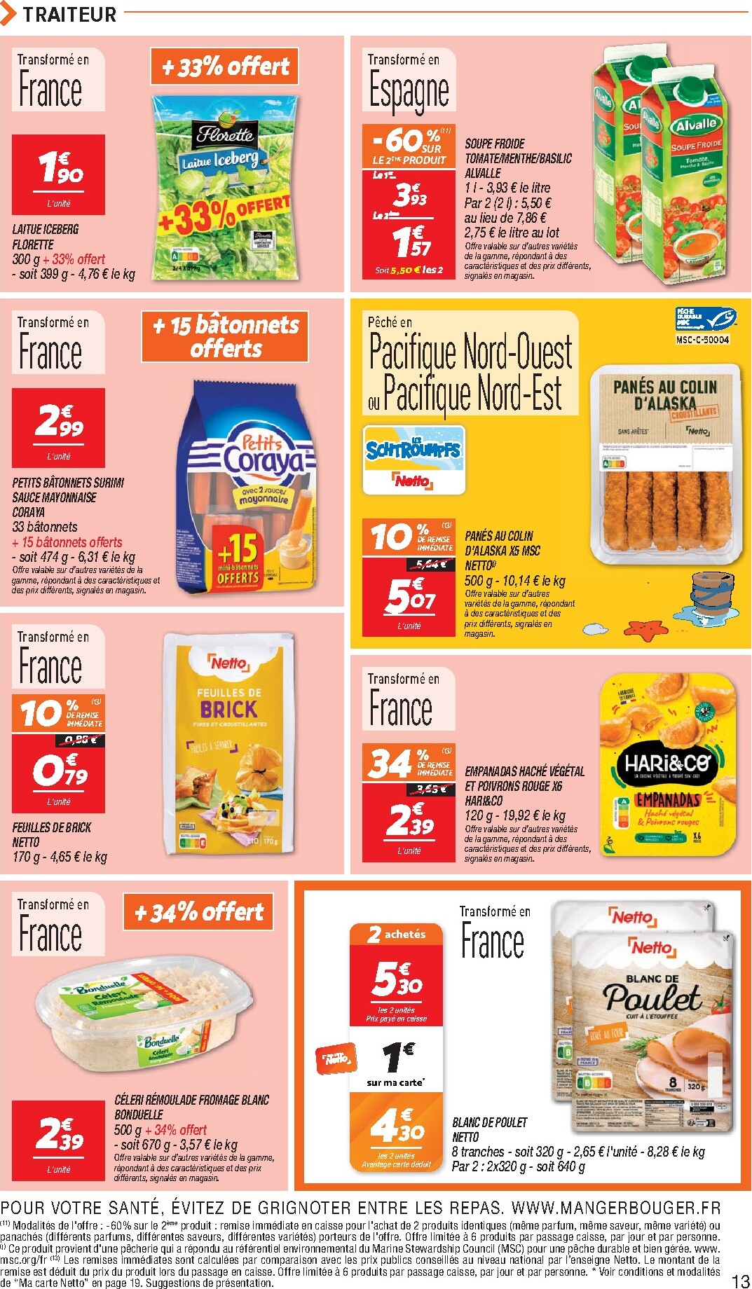 netto - Flyer Netto pour la semaine prochaine du du mardi 23/06/2026 au du lundi 29/06/2026 - page: 13