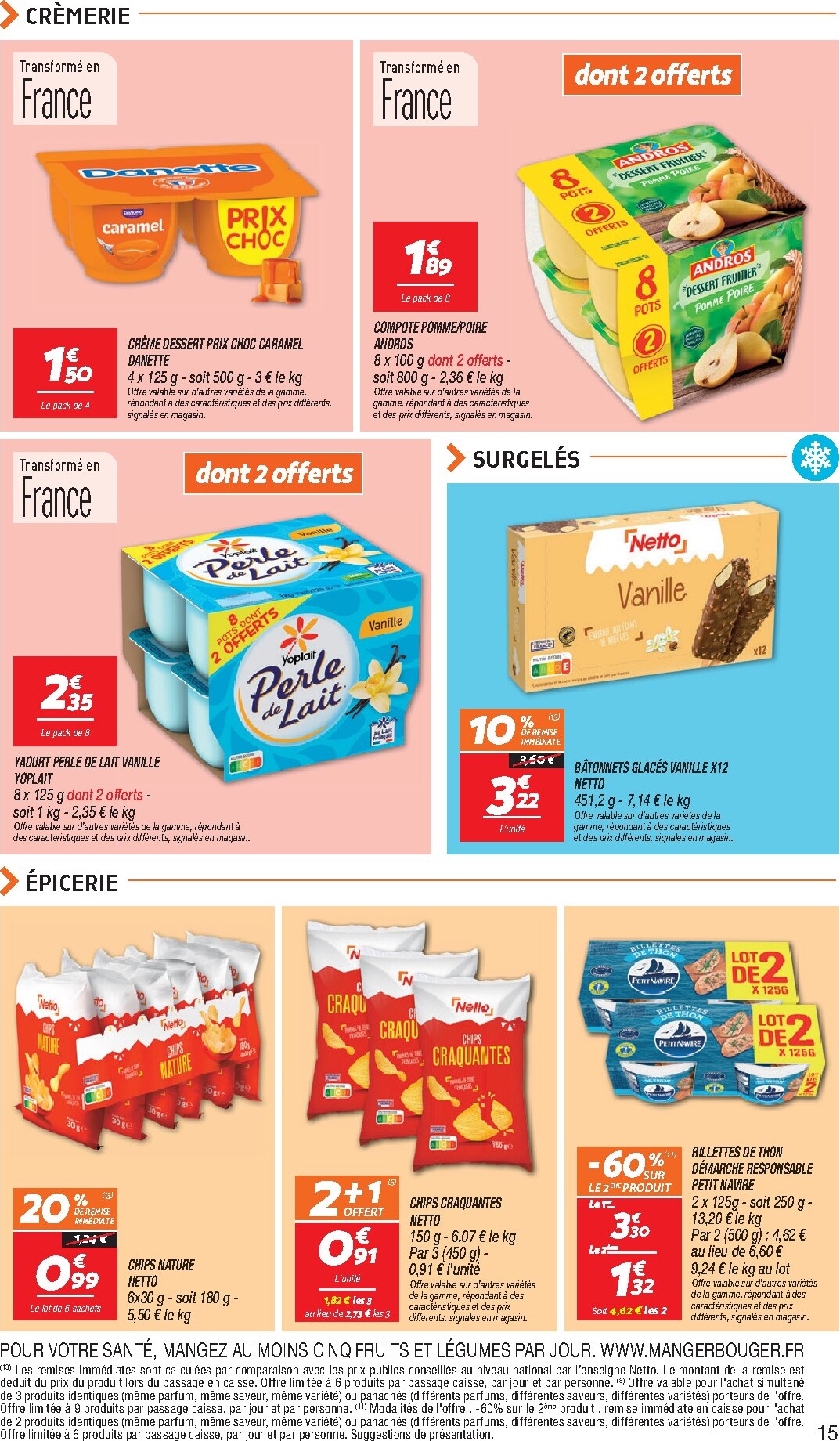 netto - Flyer Netto pour la semaine prochaine du du mardi 23/06/2026 au du lundi 29/06/2026 - page: 15