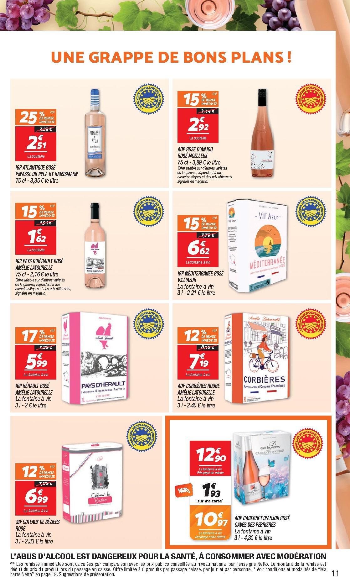 netto - Flyer Netto pour la semaine prochaine du du mardi 23/06/2026 au du lundi 29/06/2026 - page: 11