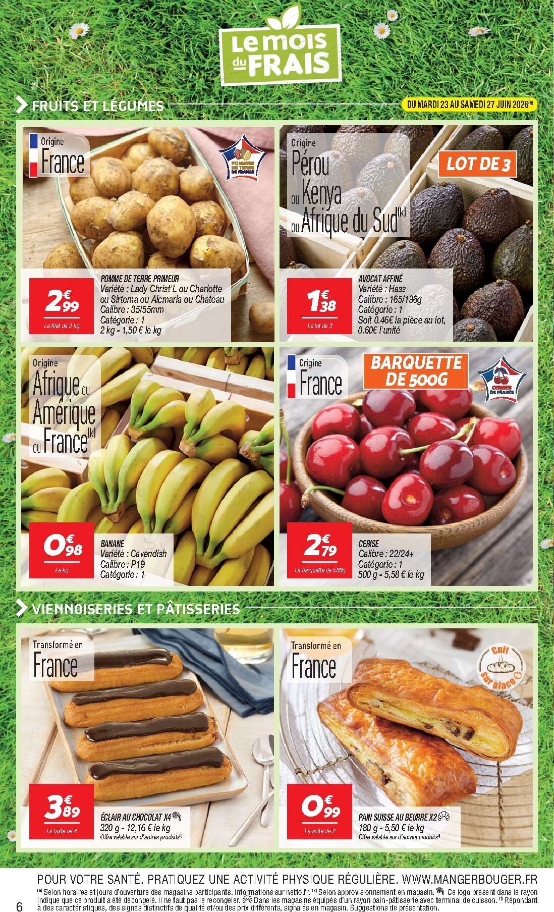 netto - Flyer Netto pour la semaine prochaine du du mardi 23/06/2026 au du lundi 29/06/2026 - page: 6