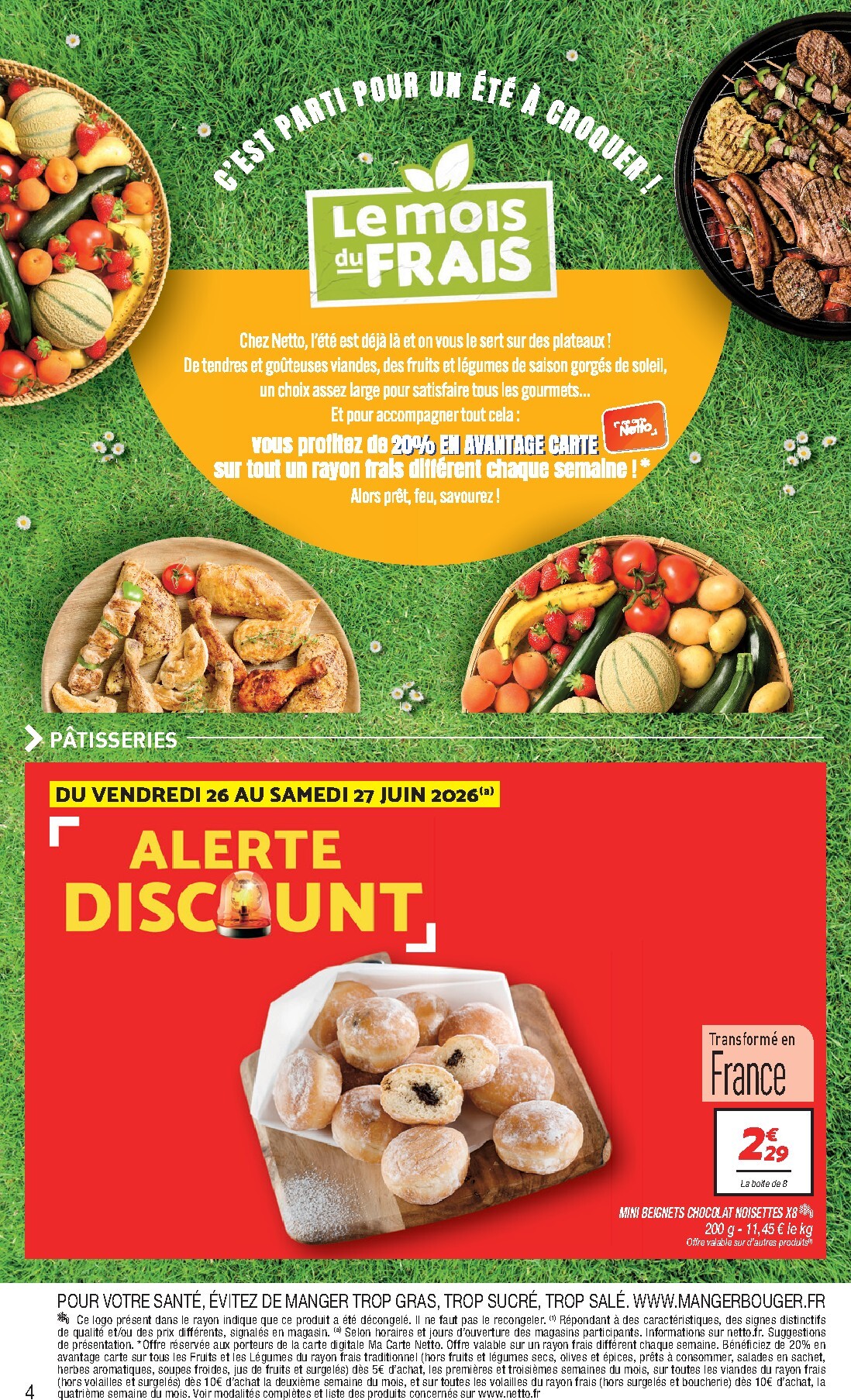 netto - Flyer Netto pour la semaine prochaine du du mardi 23/06/2026 au du lundi 29/06/2026 - page: 4