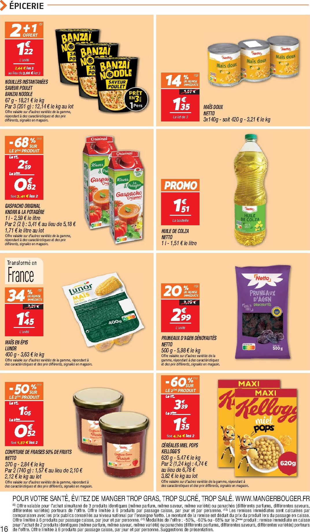 netto - Flyer Netto pour la semaine prochaine du du mardi 23/06/2026 au du lundi 29/06/2026 - page: 16