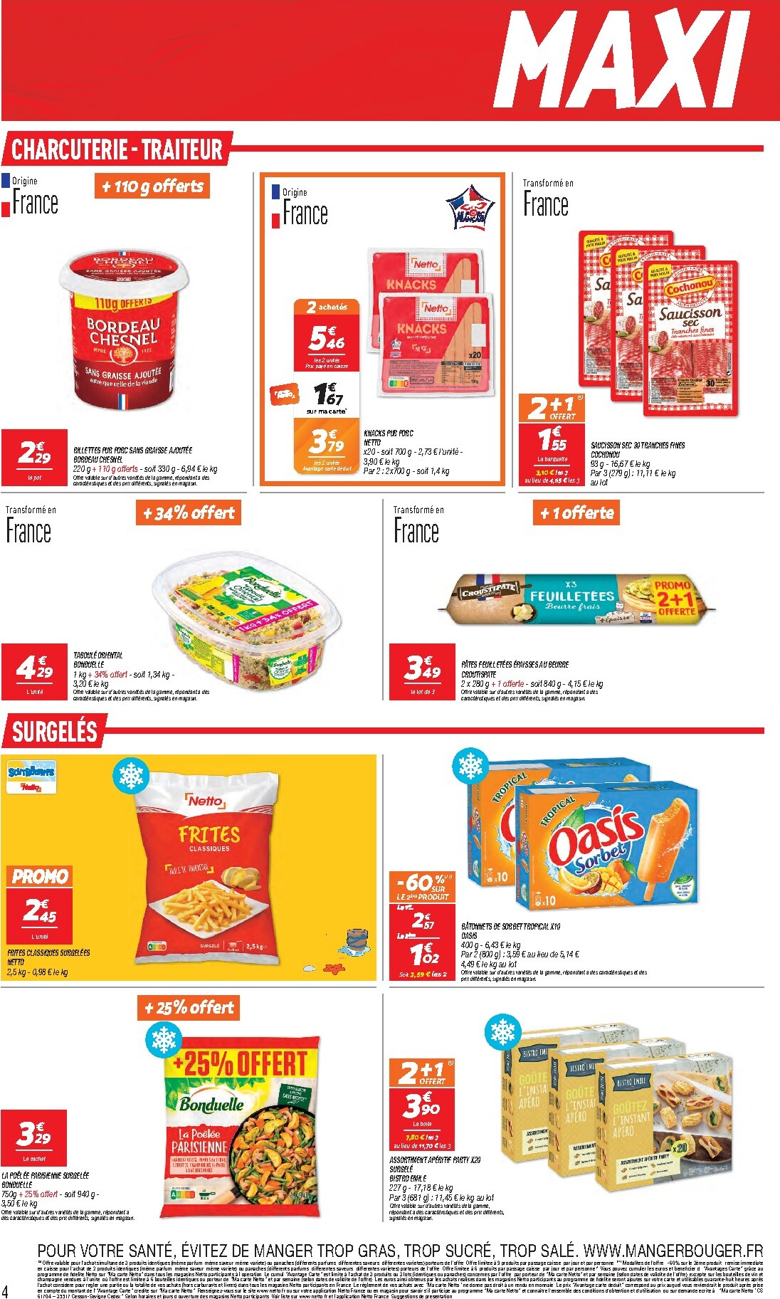netto - Flyer Netto pour la semaine prochaine du du mardi 30/06/2026 au du lundi 13/07/2026 - page: 4