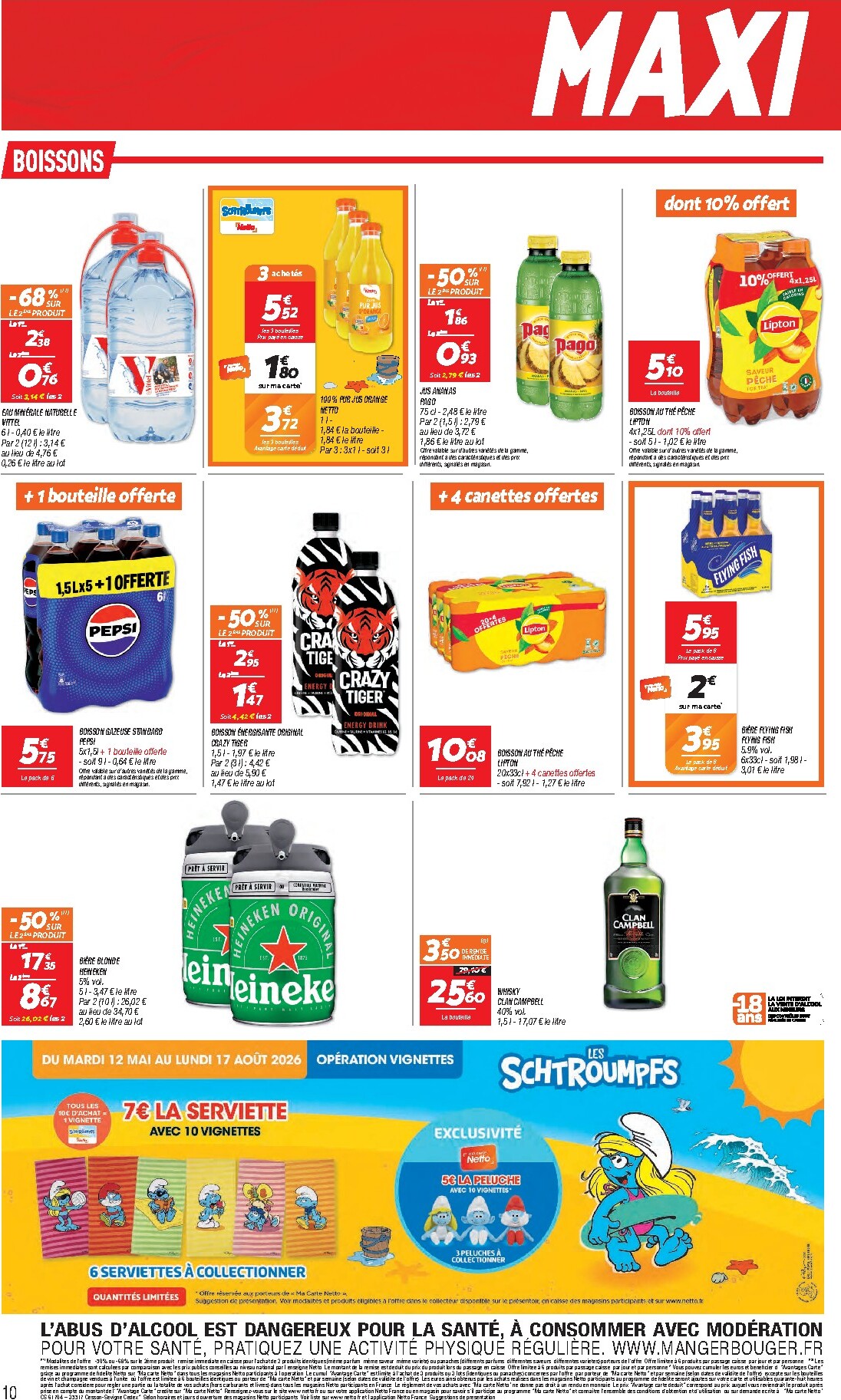 netto - Flyer Netto pour la semaine prochaine du du mardi 30/06/2026 au du lundi 13/07/2026 - page: 10