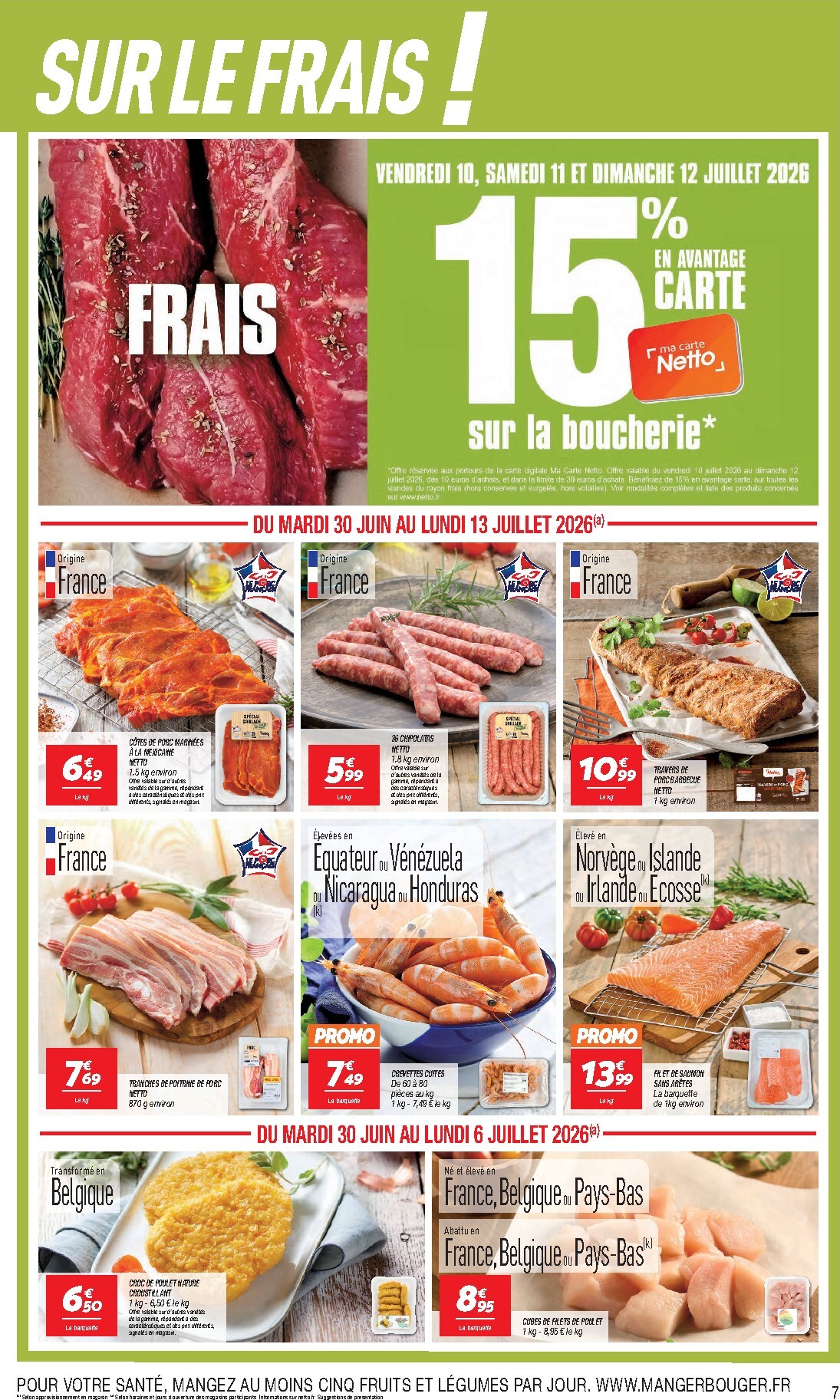netto - Flyer Netto pour la semaine prochaine du du mardi 30/06/2026 au du lundi 13/07/2026 - page: 7