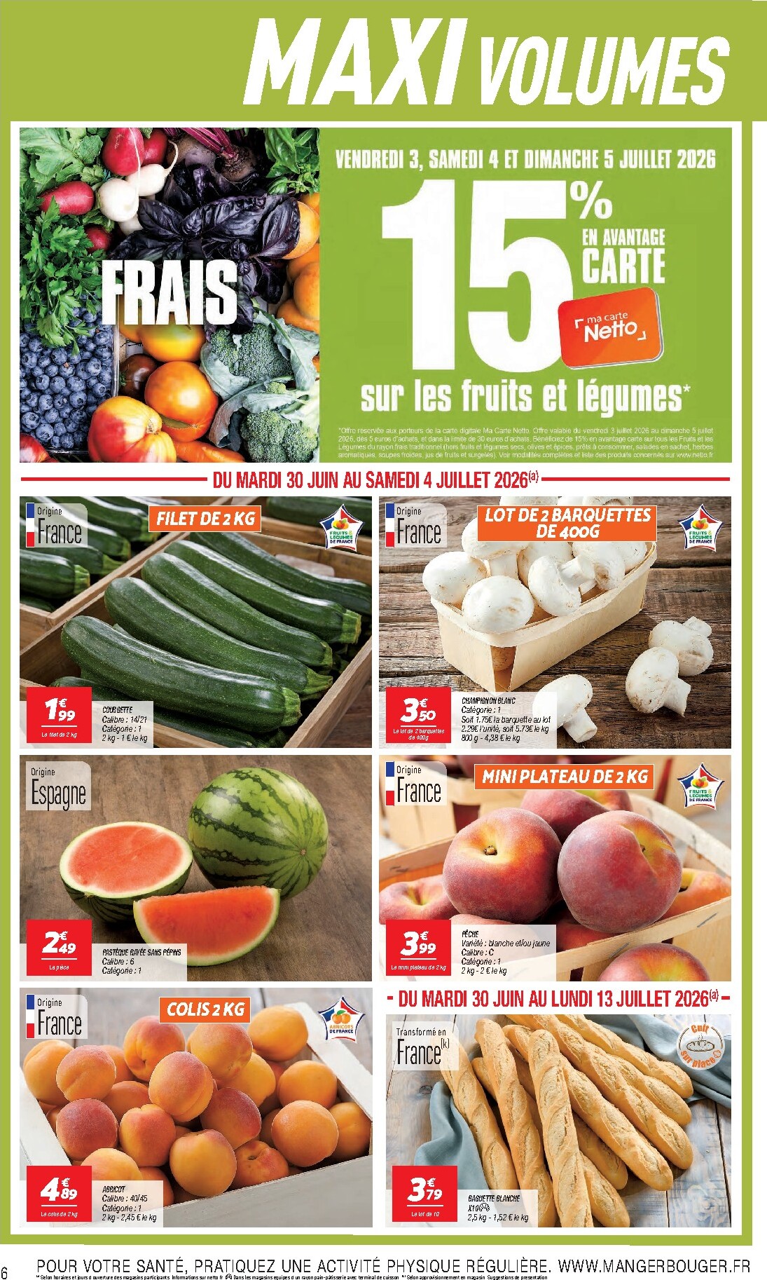 netto - Flyer Netto pour la semaine prochaine du du mardi 30/06/2026 au du lundi 13/07/2026 - page: 6