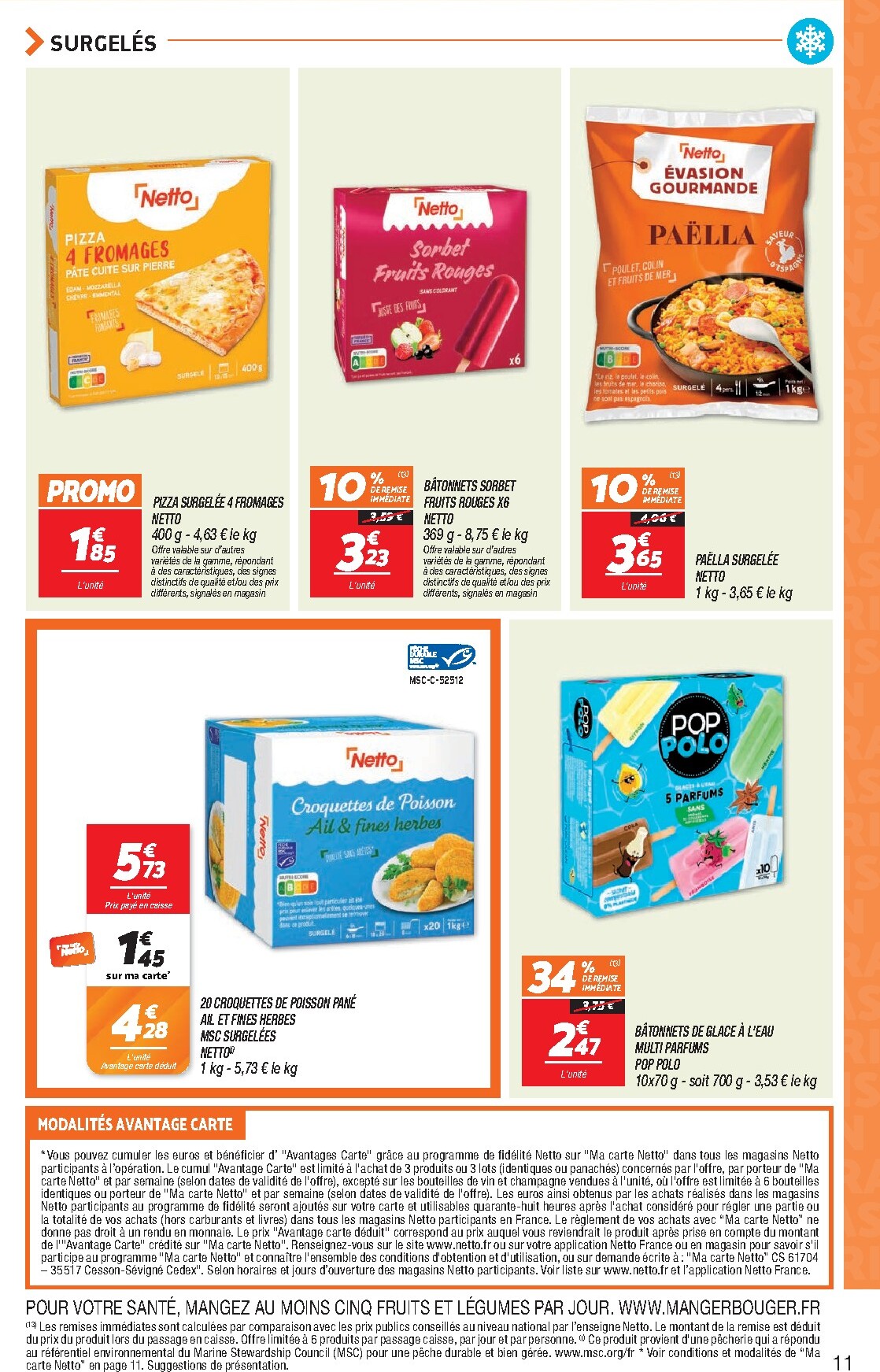 netto - Flyer Netto pour la semaine prochaine du du mardi 14/07/2026 au du lundi 20/07/2026 - page: 11