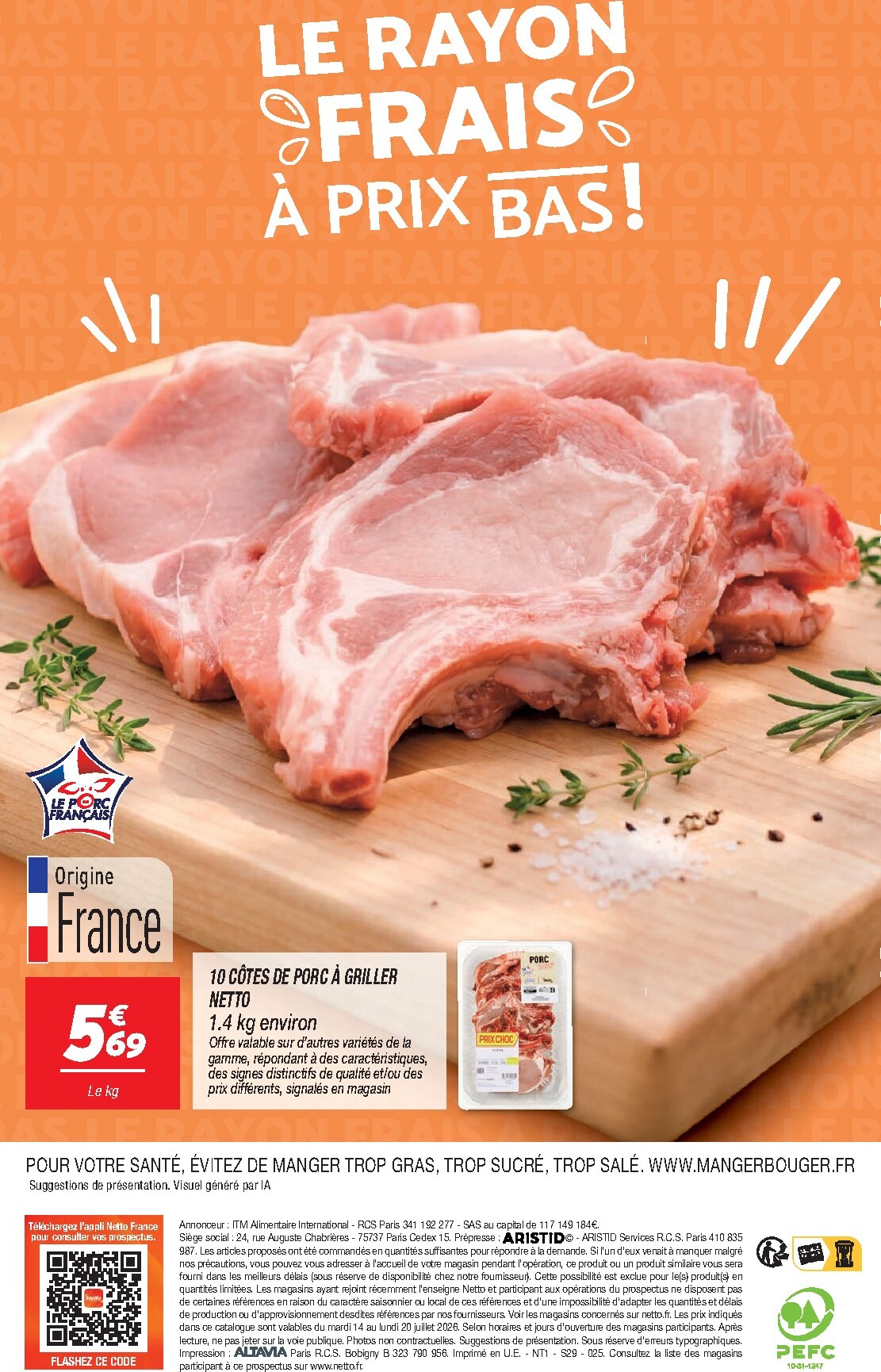 netto - Flyer Netto pour la semaine prochaine du du mardi 14/07/2026 au du lundi 20/07/2026 - page: 12