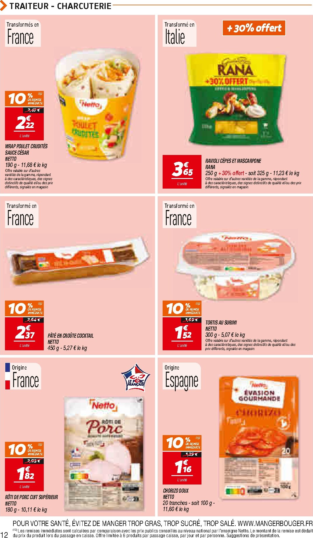 netto - Flyer Netto pour la semaine prochaine du du mardi 21/07/2026 au du lundi 03/08/2026 - page: 12
