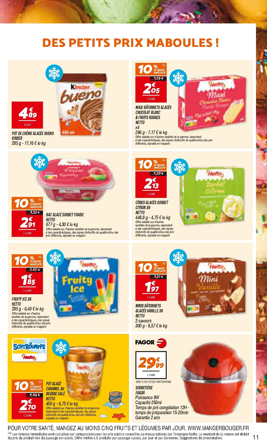 netto - Flyer Netto pour la semaine prochaine du du mardi 21/07/2026 au du lundi 03/08/2026 - page: 11