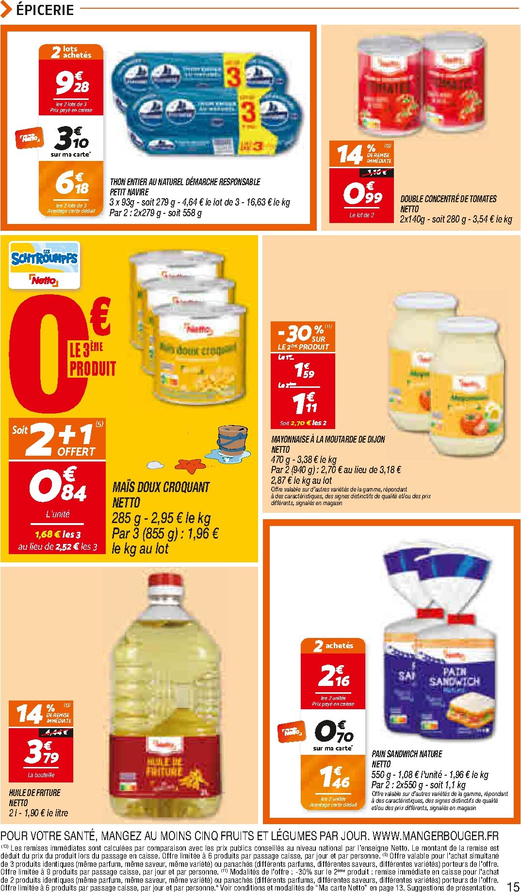 netto - Flyer Netto pour la semaine prochaine du du mardi 21/07/2026 au du lundi 03/08/2026 - page: 15