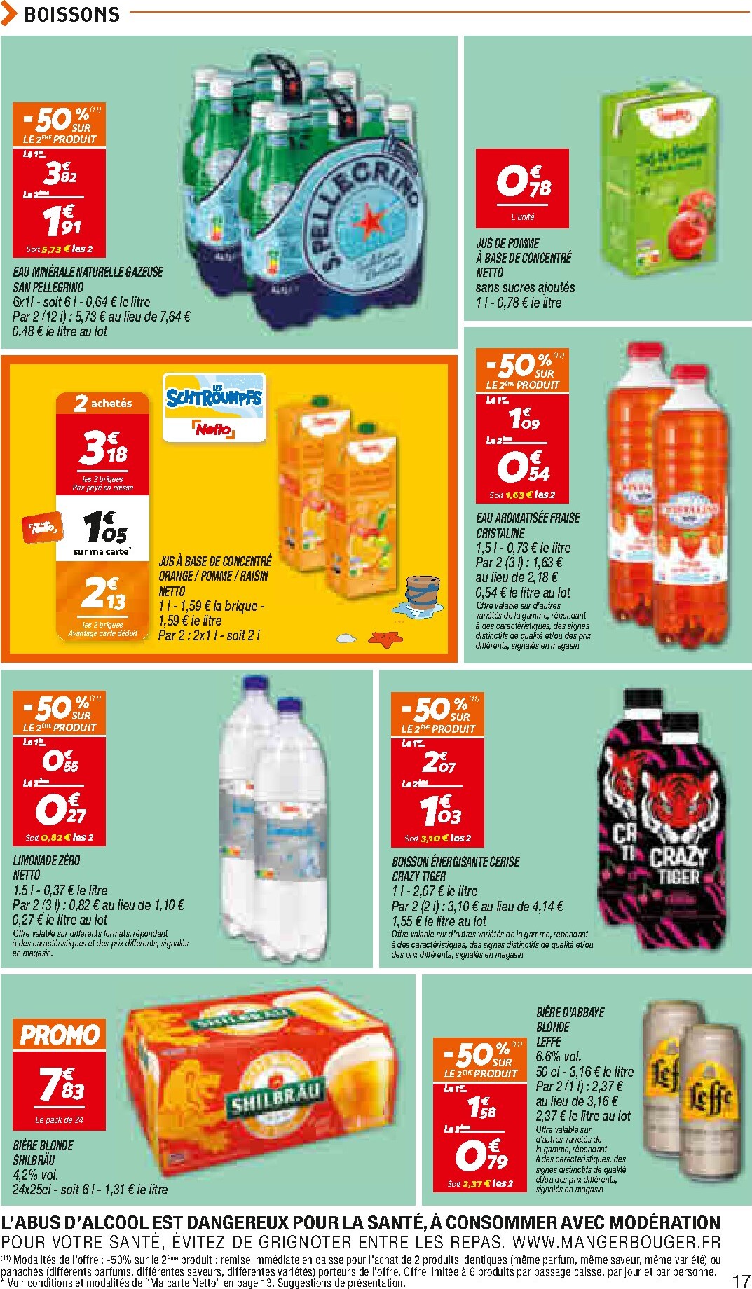 netto - Flyer Netto pour la semaine prochaine du du mardi 21/07/2026 au du lundi 03/08/2026 - page: 17