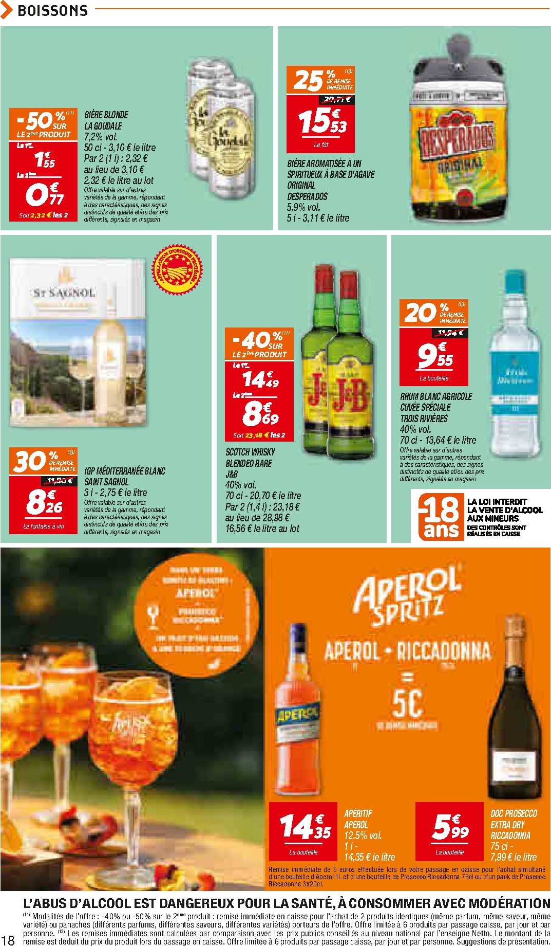 netto - Flyer Netto pour la semaine prochaine du du mardi 21/07/2026 au du lundi 03/08/2026 - page: 18