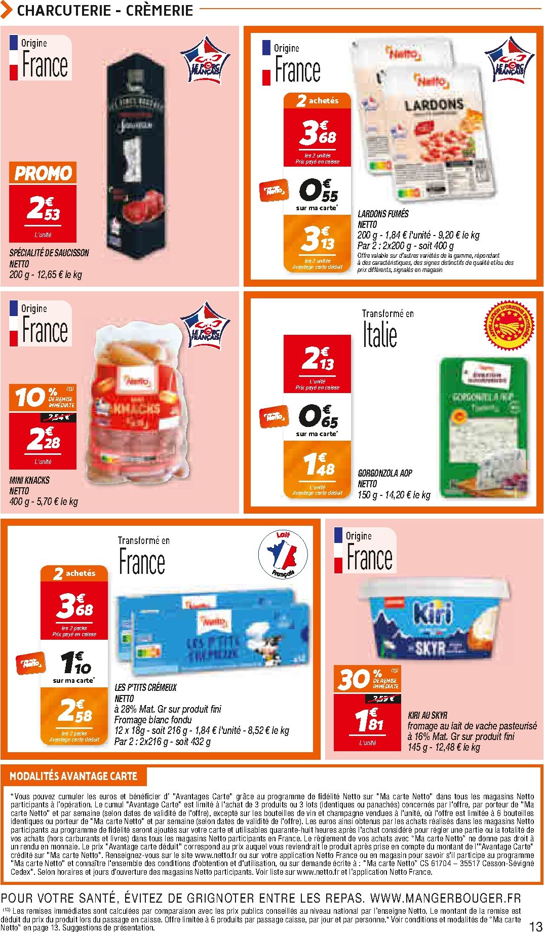 netto - Flyer Netto pour la semaine prochaine du du mardi 21/07/2026 au du lundi 03/08/2026 - page: 13