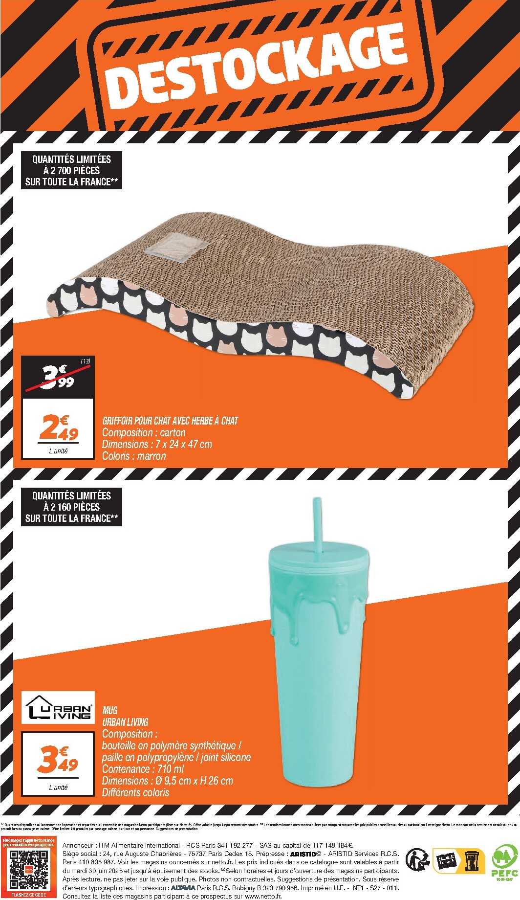 netto - Current Netto - DESTOCKAGE JUILLET leaflet valid from du mardi 30/06/2026 to du vendredi 31/07/2026 - page: 4