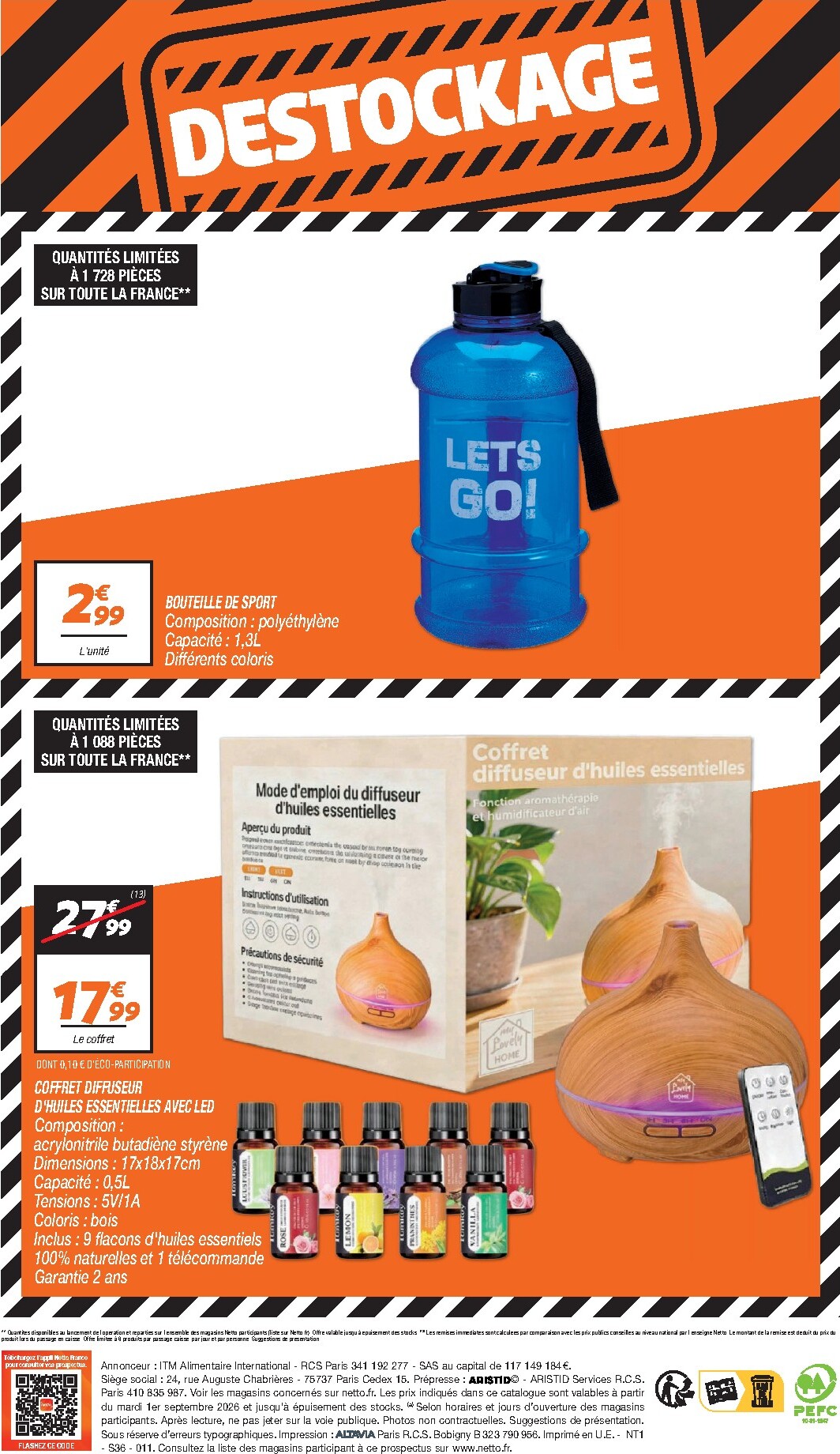 netto - Flyer Netto - DESTOCKAGE SEPTEMBRE pour la semaine prochaine du du mardi 01/09/2026 au du mercredi 30/09/2026 - page: 4