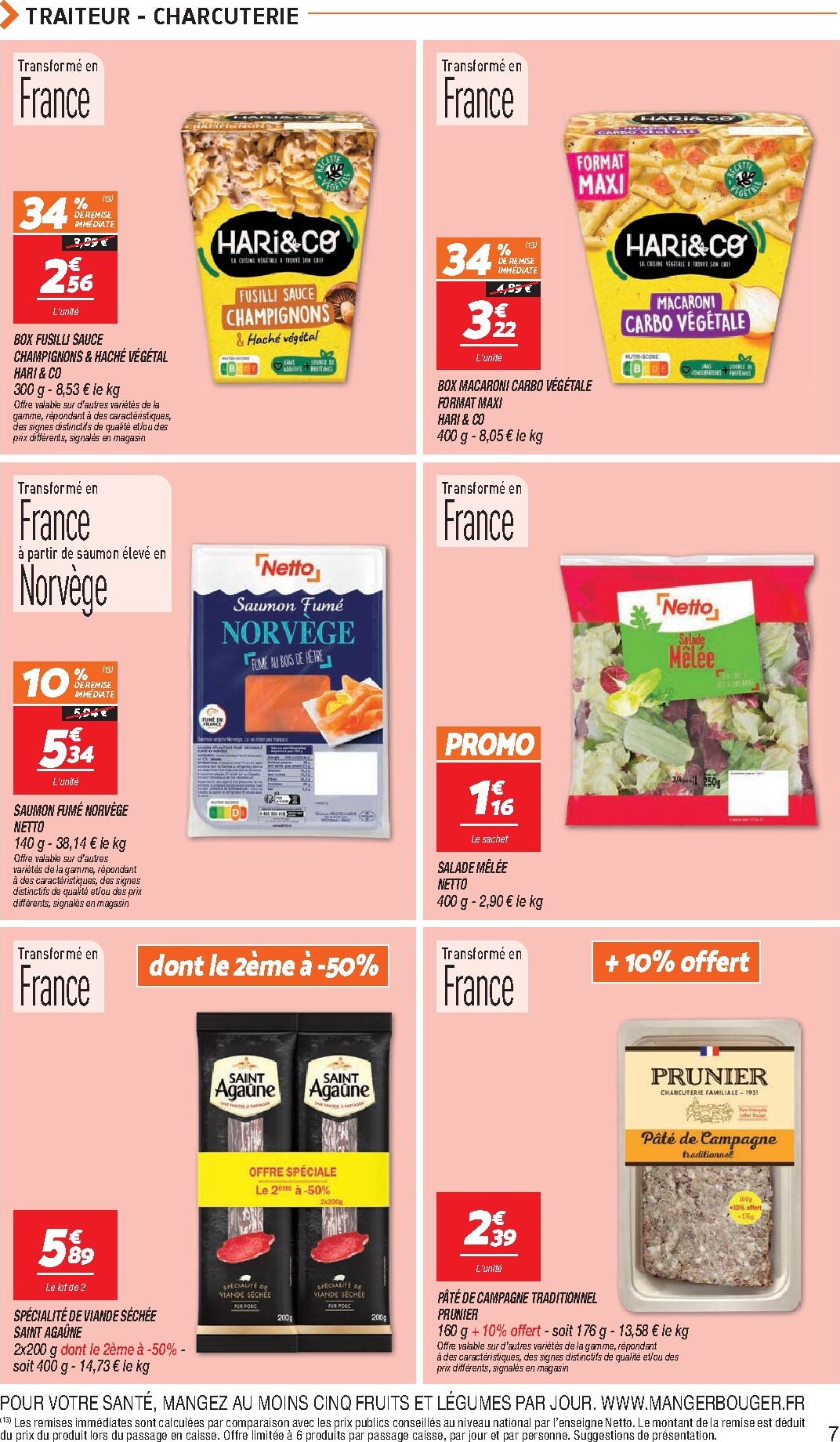 netto - Flyer Netto - Rendez-vous Prix Bas pour la semaine prochaine du du mardi 08/09/2026 au du lundi 14/09/2026 - page: 7