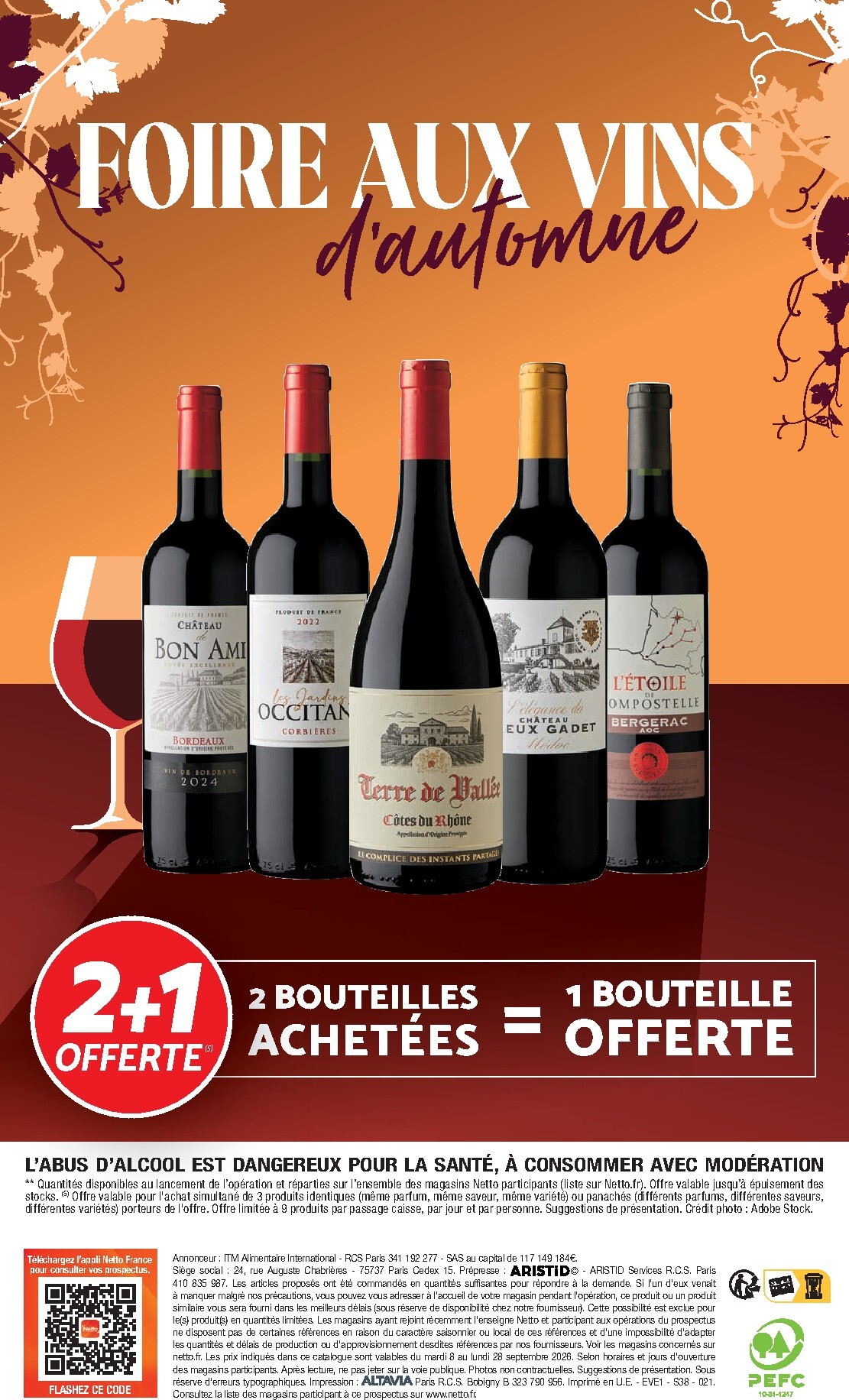 netto - Flyer Netto - Foire aux Vins pour la semaine prochaine du du mardi 08/09/2026 au du lundi 28/09/2026 - page: 12