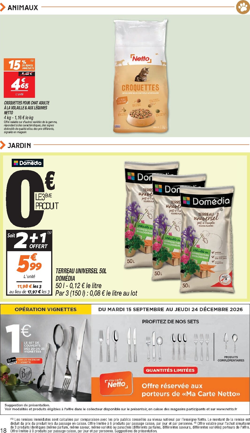 netto - Flyer Netto pour la semaine prochaine du du mardi 15/09/2026 au du lundi 21/09/2026 - page: 18