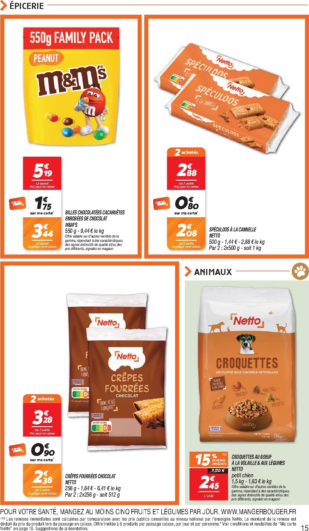 netto - Flyer Netto pour la semaine prochaine du du mardi 22/09/2026 au du lundi 28/09/2026 - page: 15