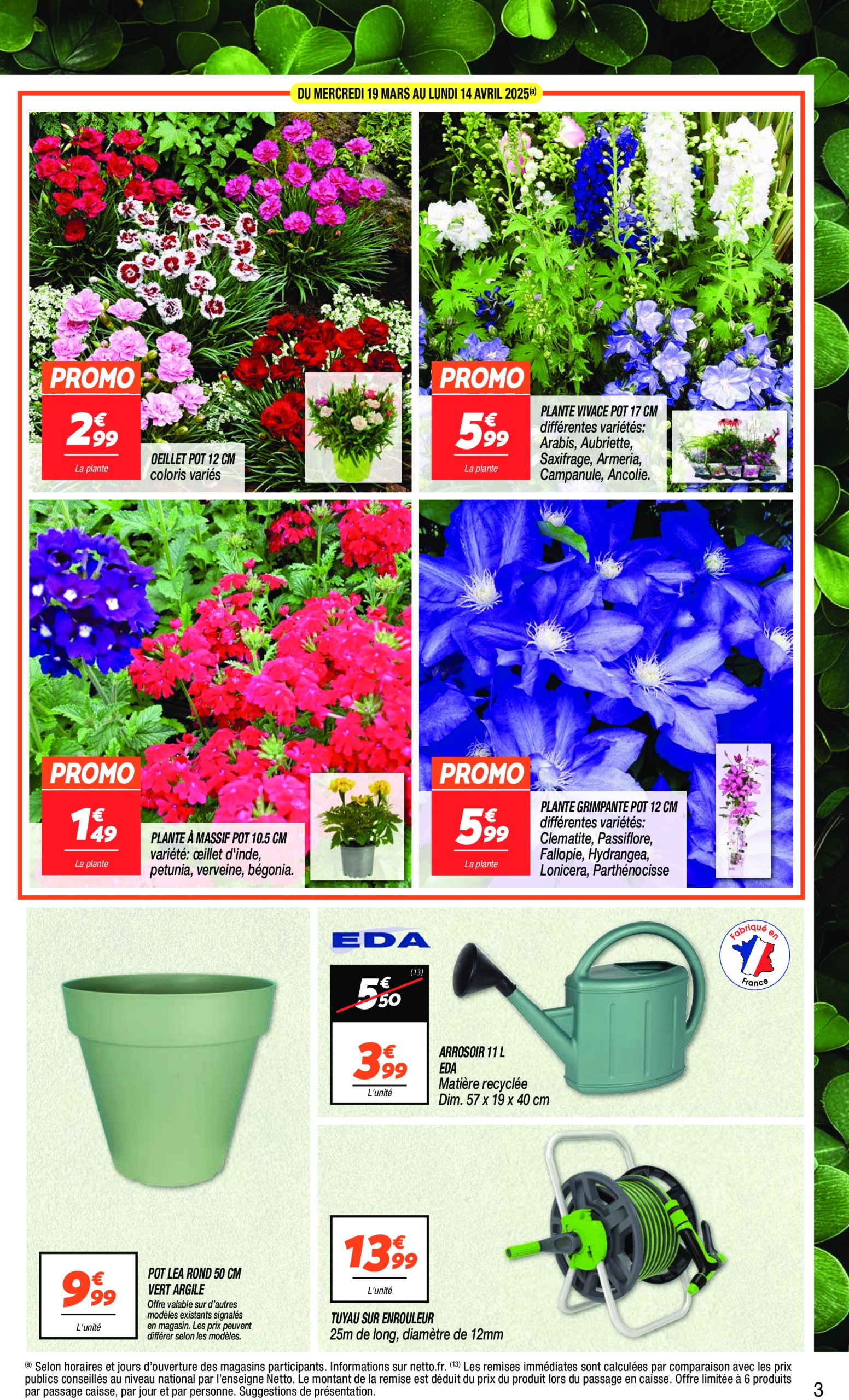 netto - Catalogue Netto valable dès 18/03 - 14/04 - page: 3