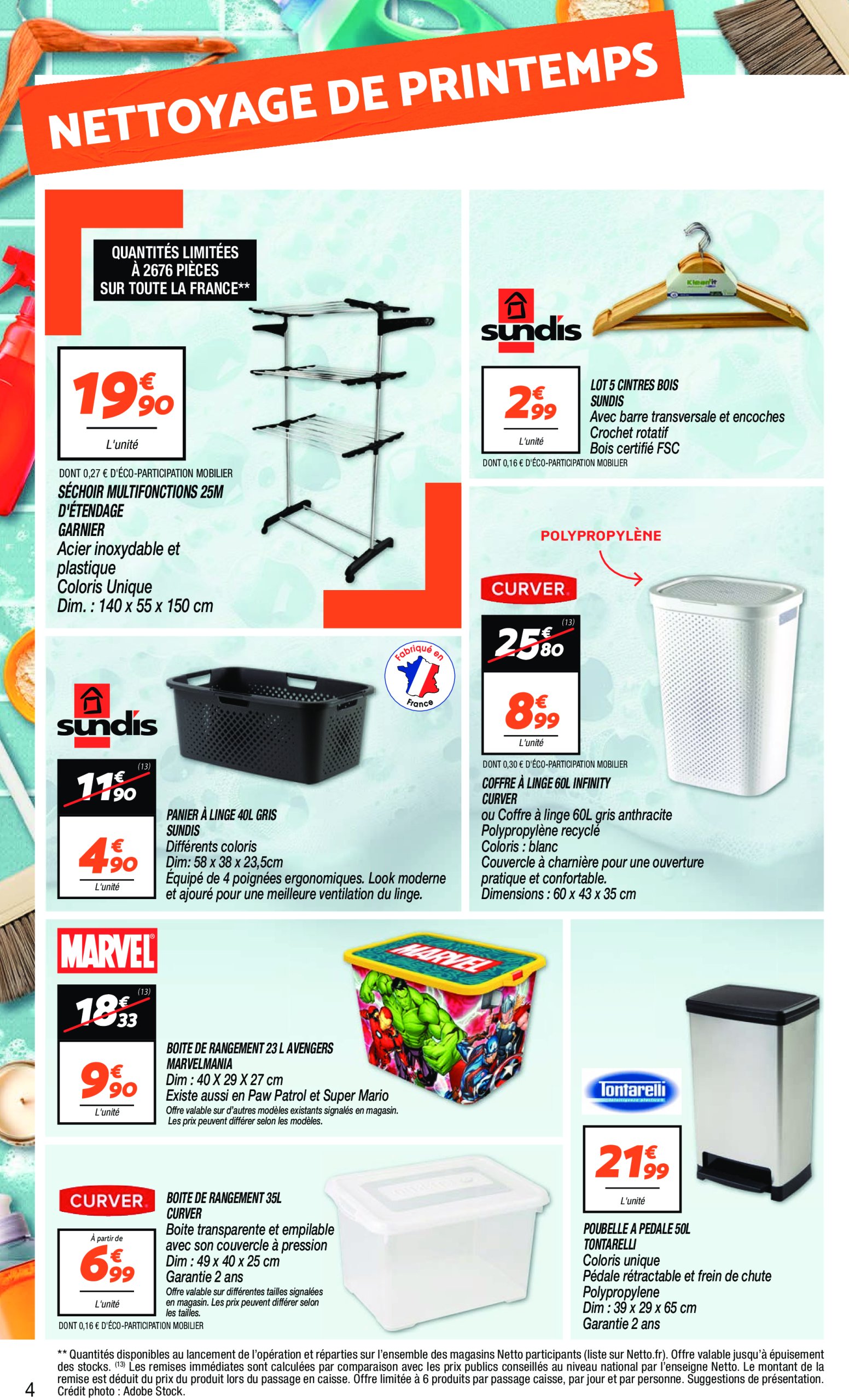 netto - Catalogue Netto valable dès 01/04 - 07/04 - page: 4