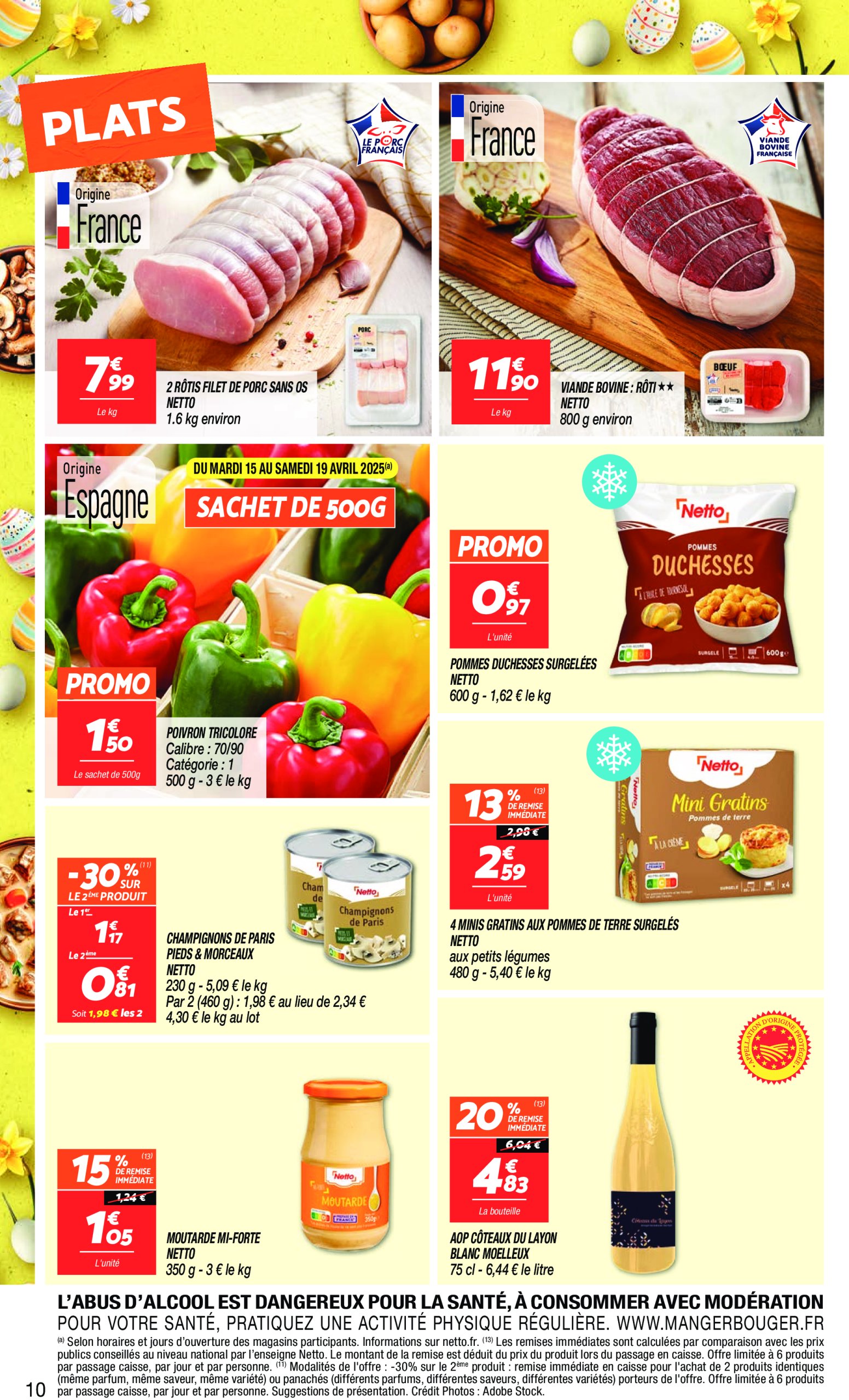 netto - Catalogue Netto - Pâques valable dès 15/04 - 21/04 - page: 10