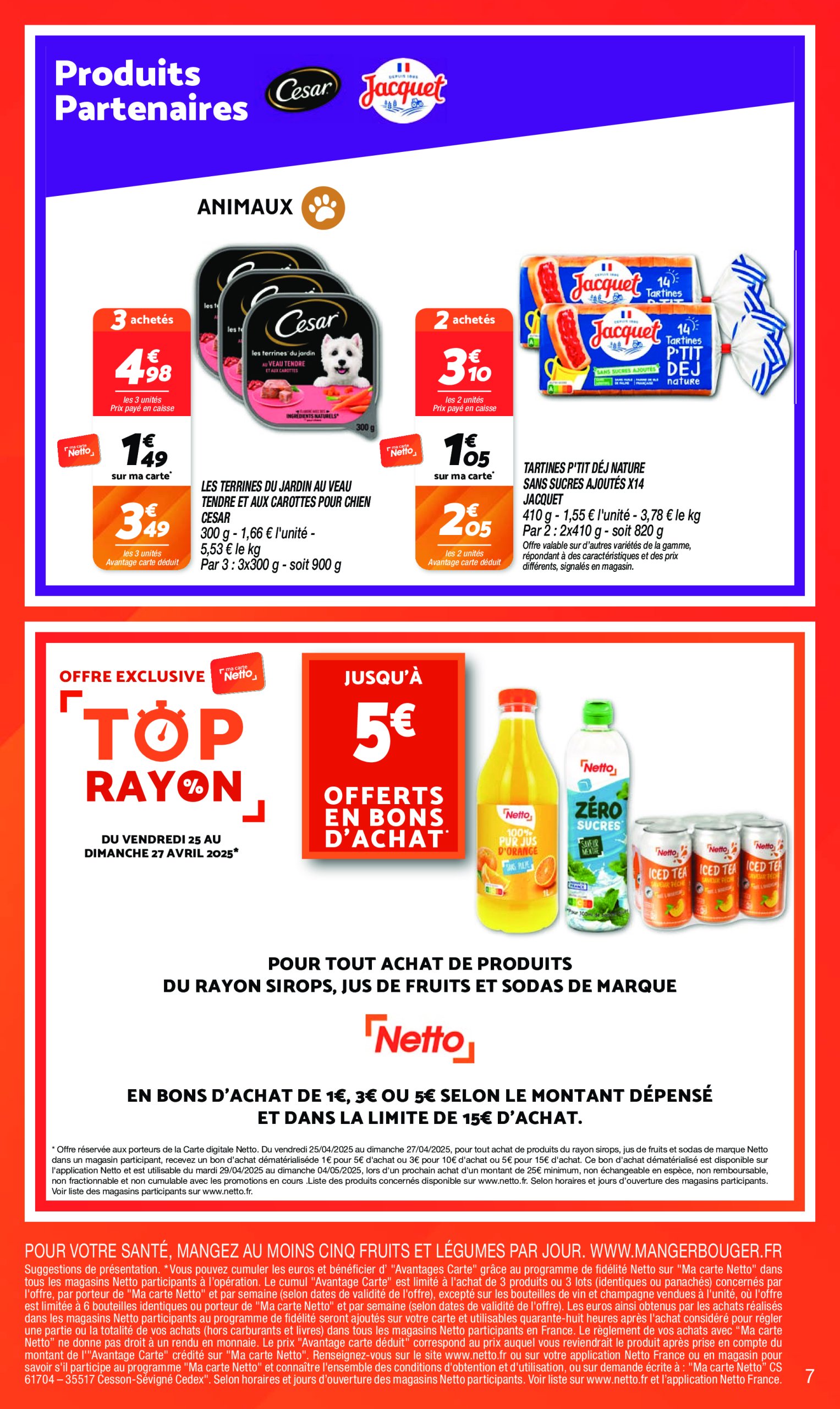 netto - Catalogue Netto - Foire aux Vins valable dès 22/04 - 28/04 - page: 7