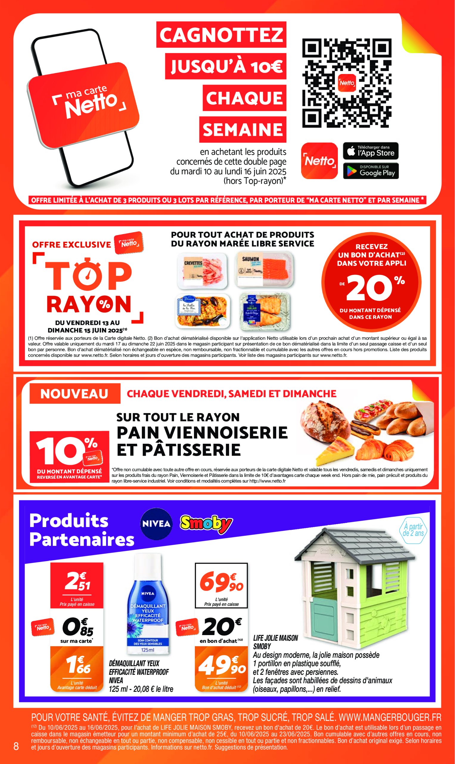 netto - Catalogue Netto valable du 10/06 au 16/06 - page: 8