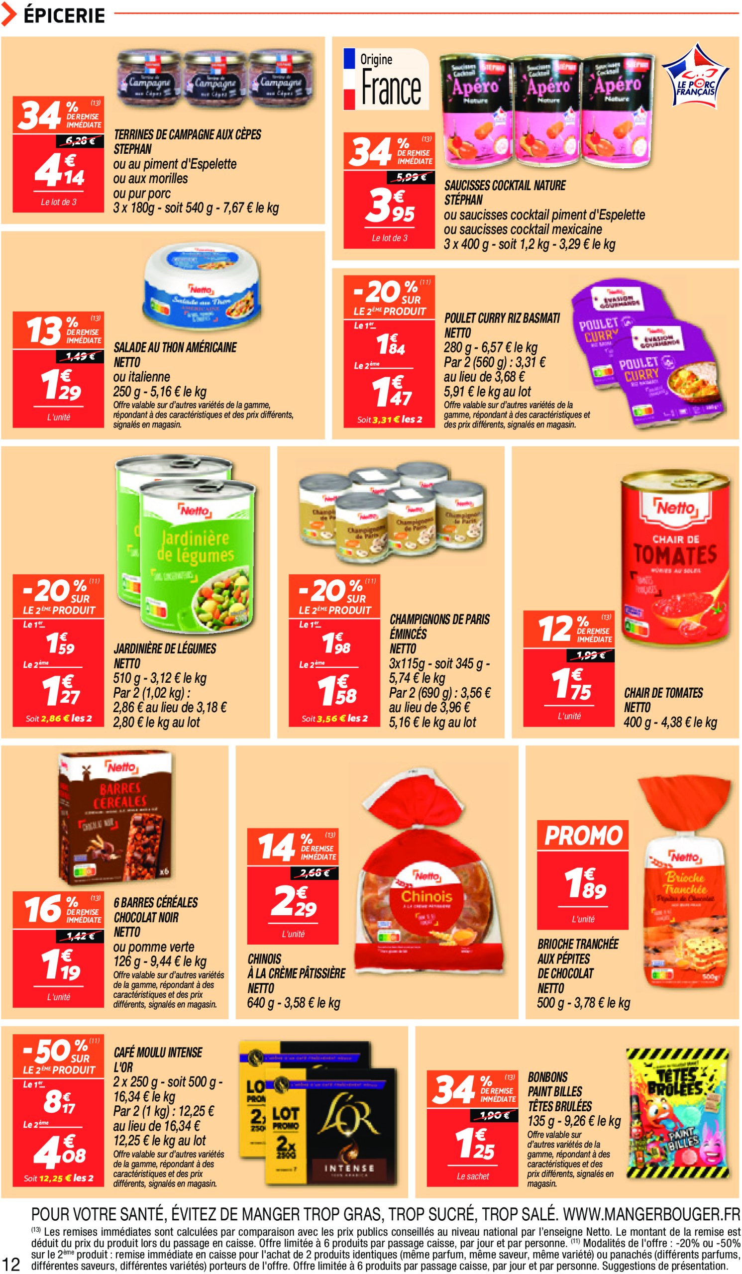 netto - Catalogue Netto valable du 17/06 au 23/06 - page: 12