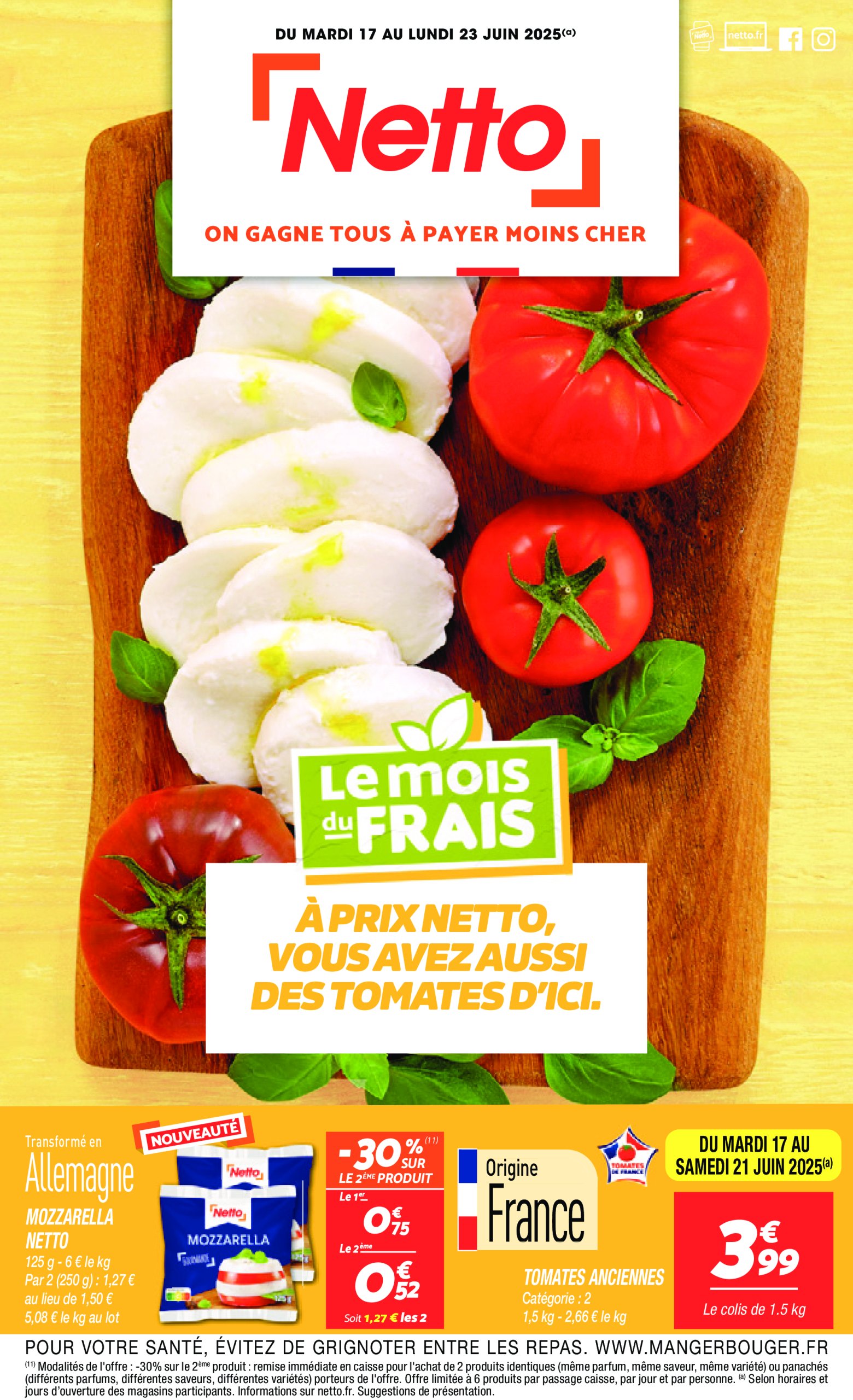 netto - Catalogue Netto valable du 17/06 au 23/06 - page: 1