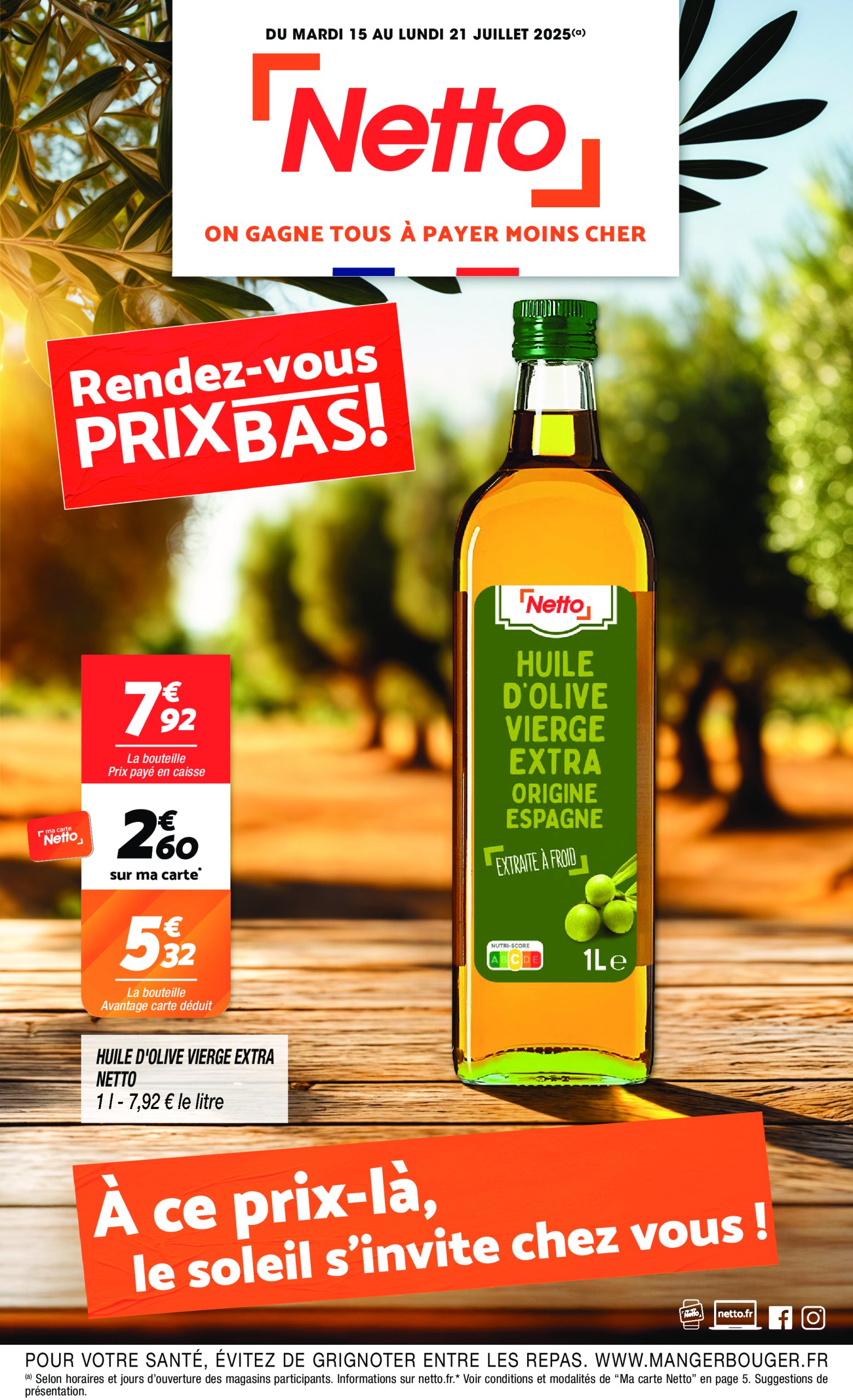 netto - Catalogue Netto valable du 15/07 au 21/07