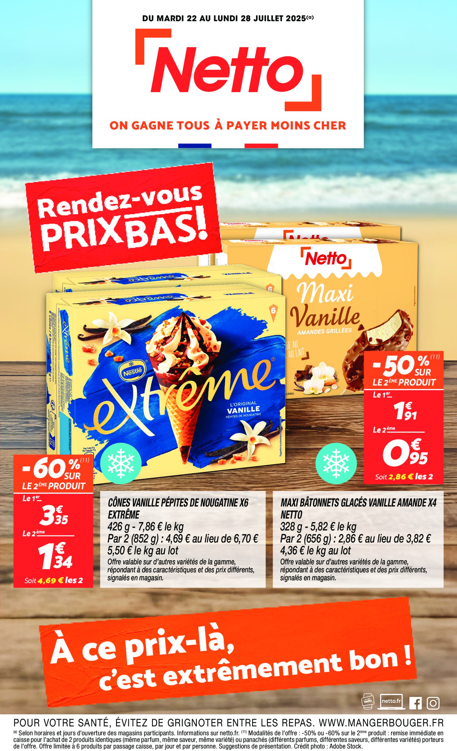 netto - Catalogue Netto valable du 22/07 au 28/07 - page: 1