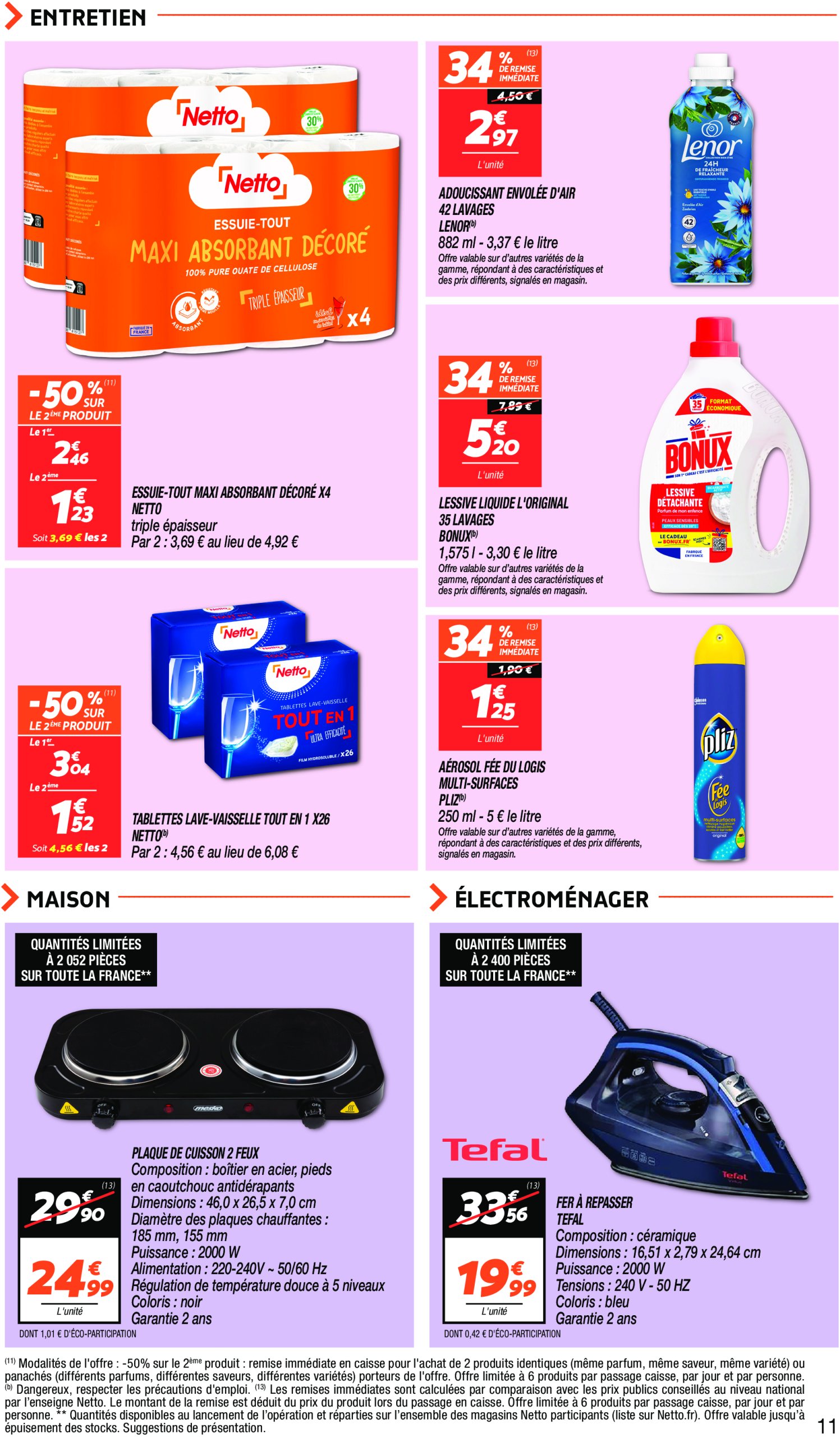 netto - Catalogue Netto valable du 22/07 au 28/07 - page: 11