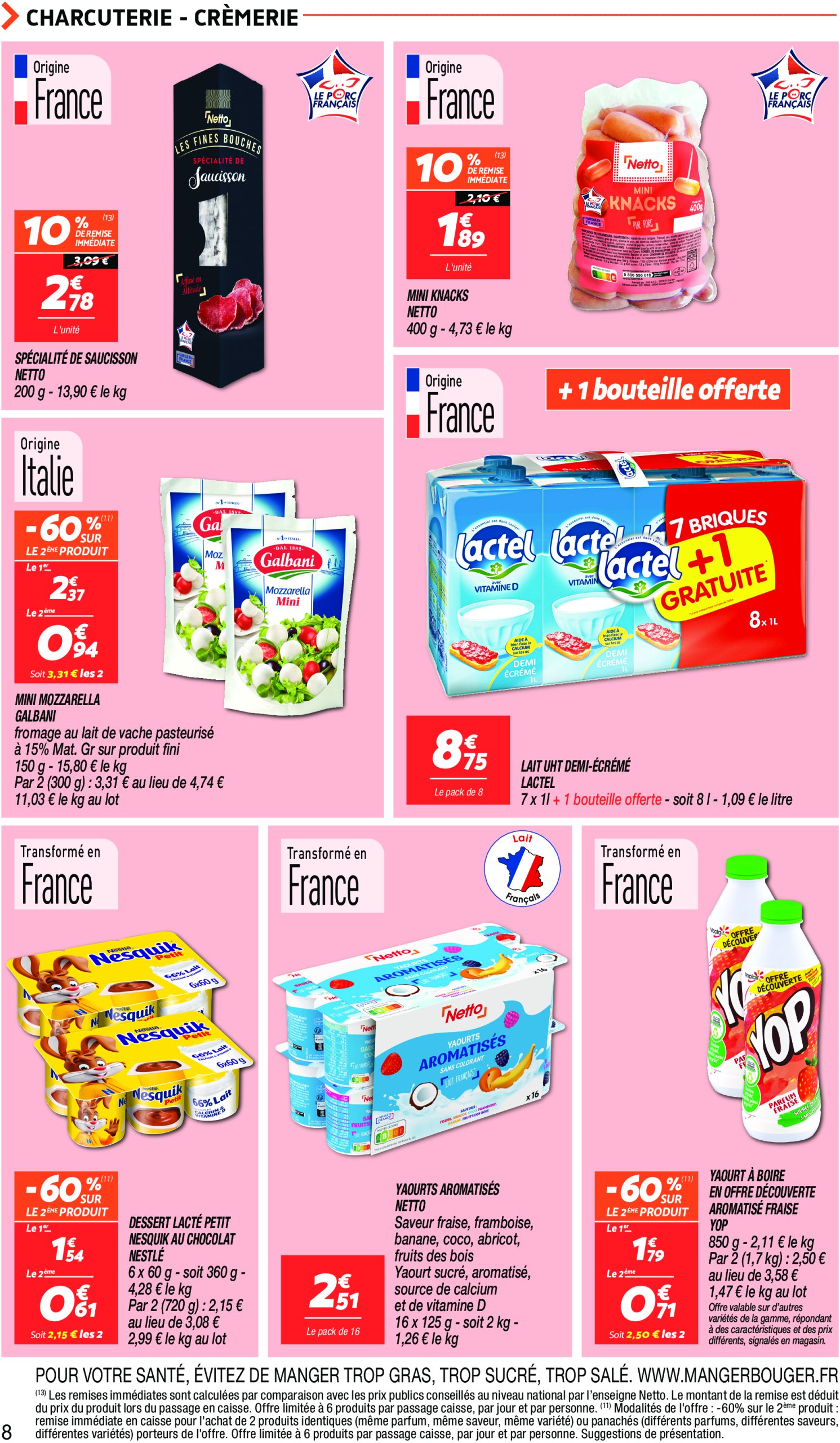 netto - Catalogue Netto valable du 22/07 au 28/07 - page: 8