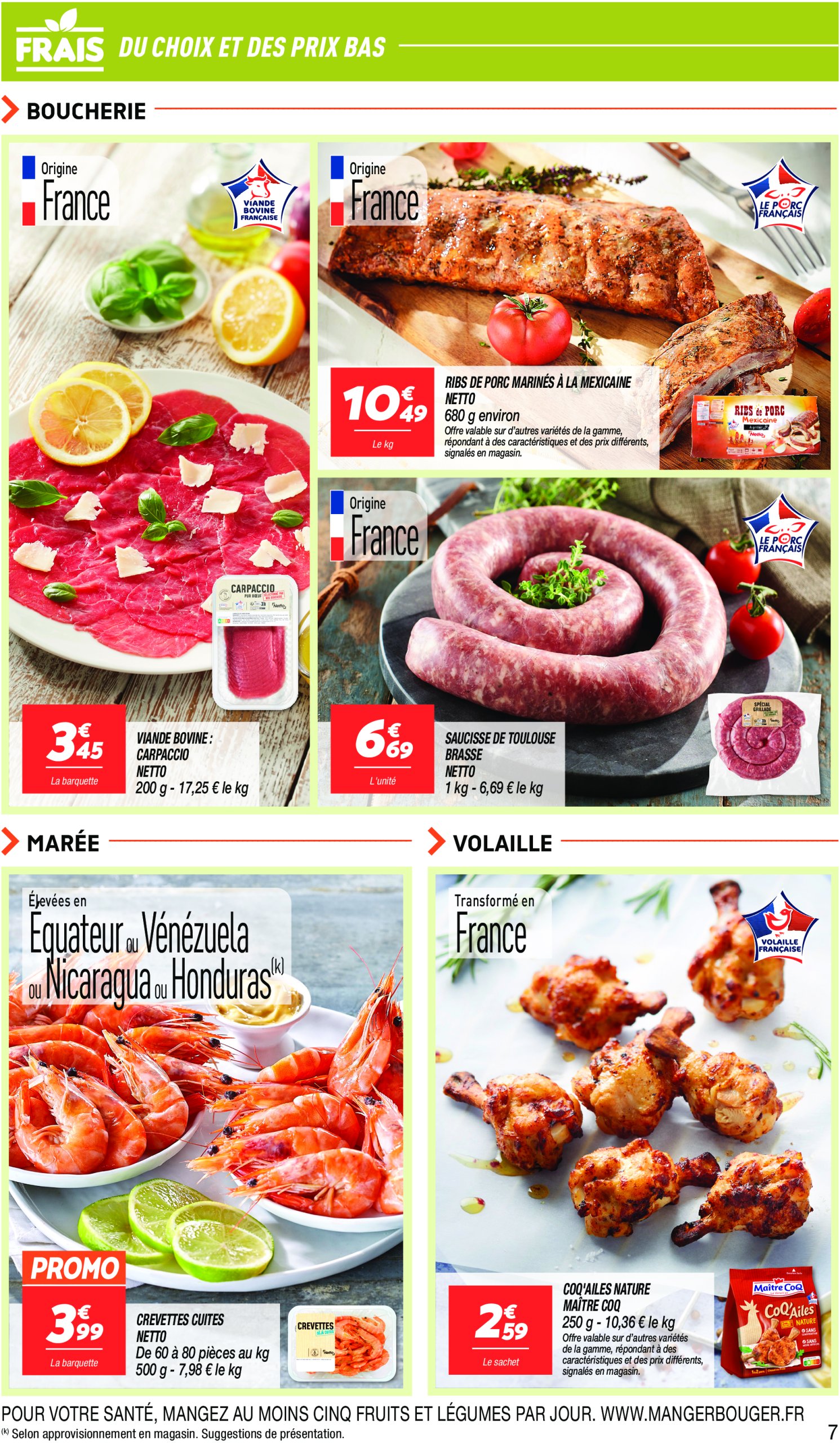 netto - Catalogue Netto valable du 22/07 au 28/07 - page: 7