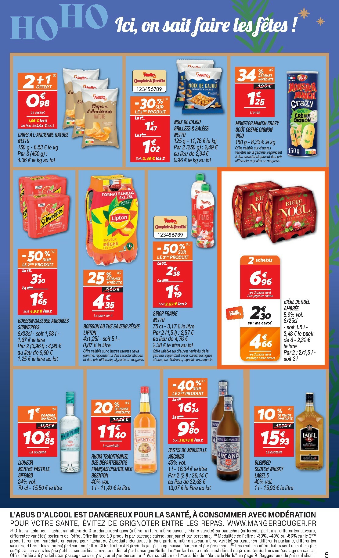 netto - Catalogue Netto - Festif valable du 09/12 au 15/12 - page: 5