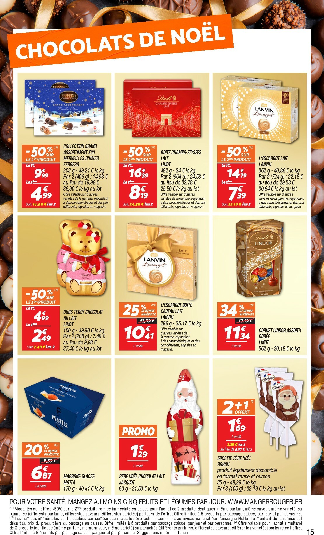 netto - Catalogue Netto - Festif valable du 16/12 au 24/12 - page: 15