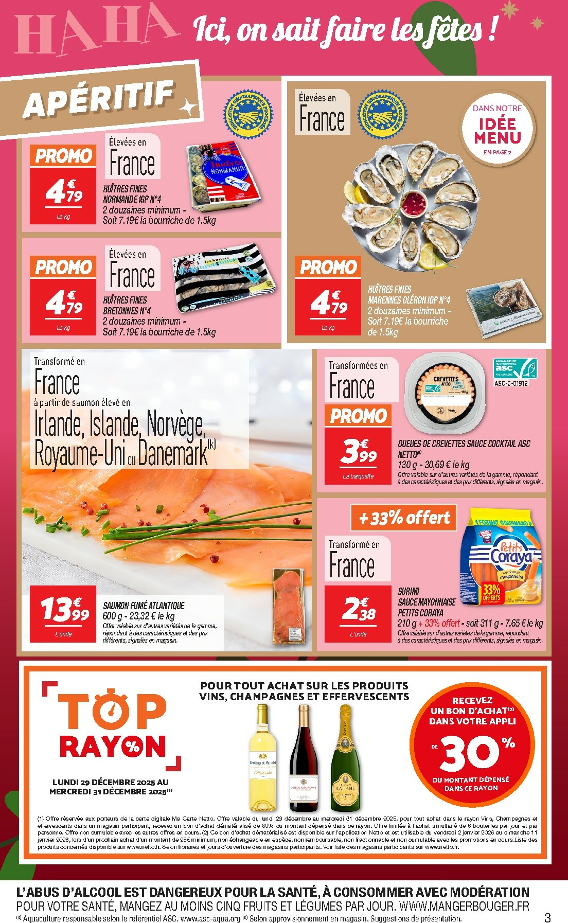 netto - Catalogue Netto - Festif valable du 26/12 au 31/12 - page: 3