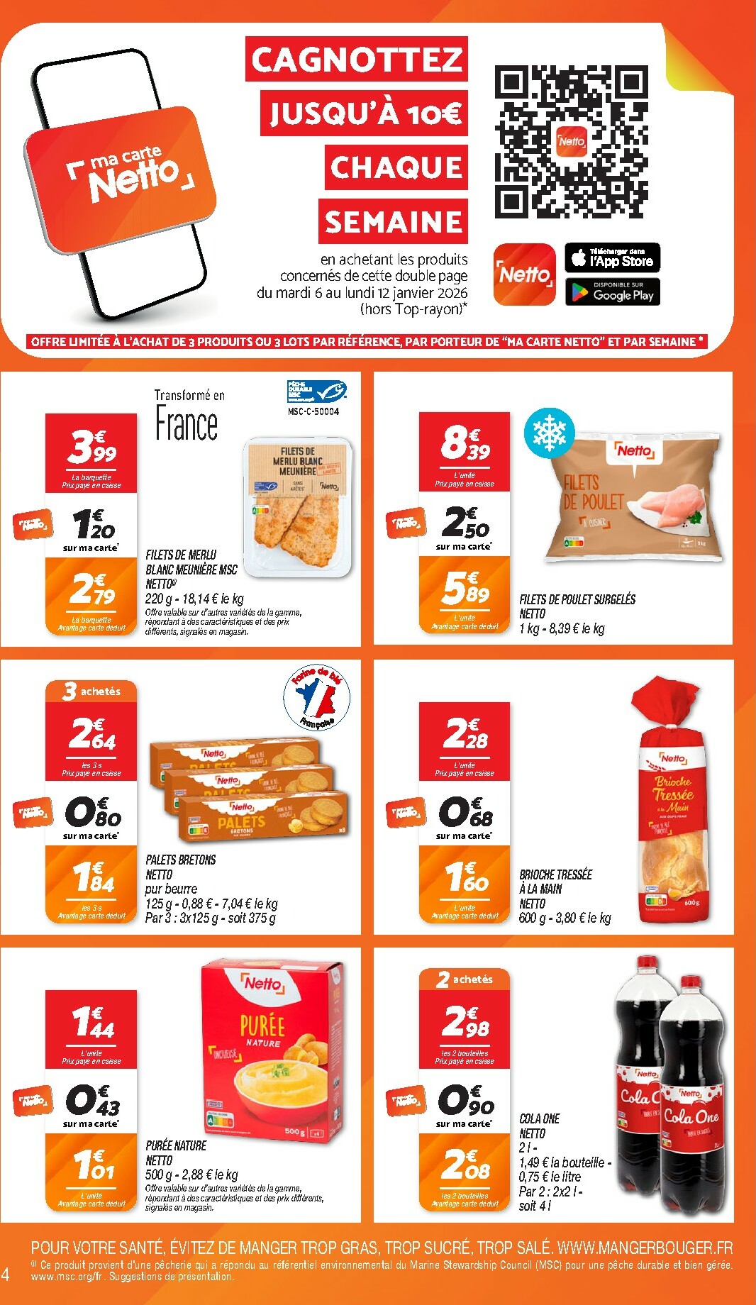 netto - Catalogue Netto valable du 06/01 au 12/01 - page: 4