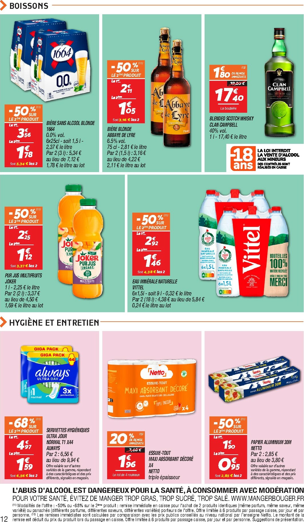 netto - Catalogue Netto valable du 06/01 au 12/01 - page: 12