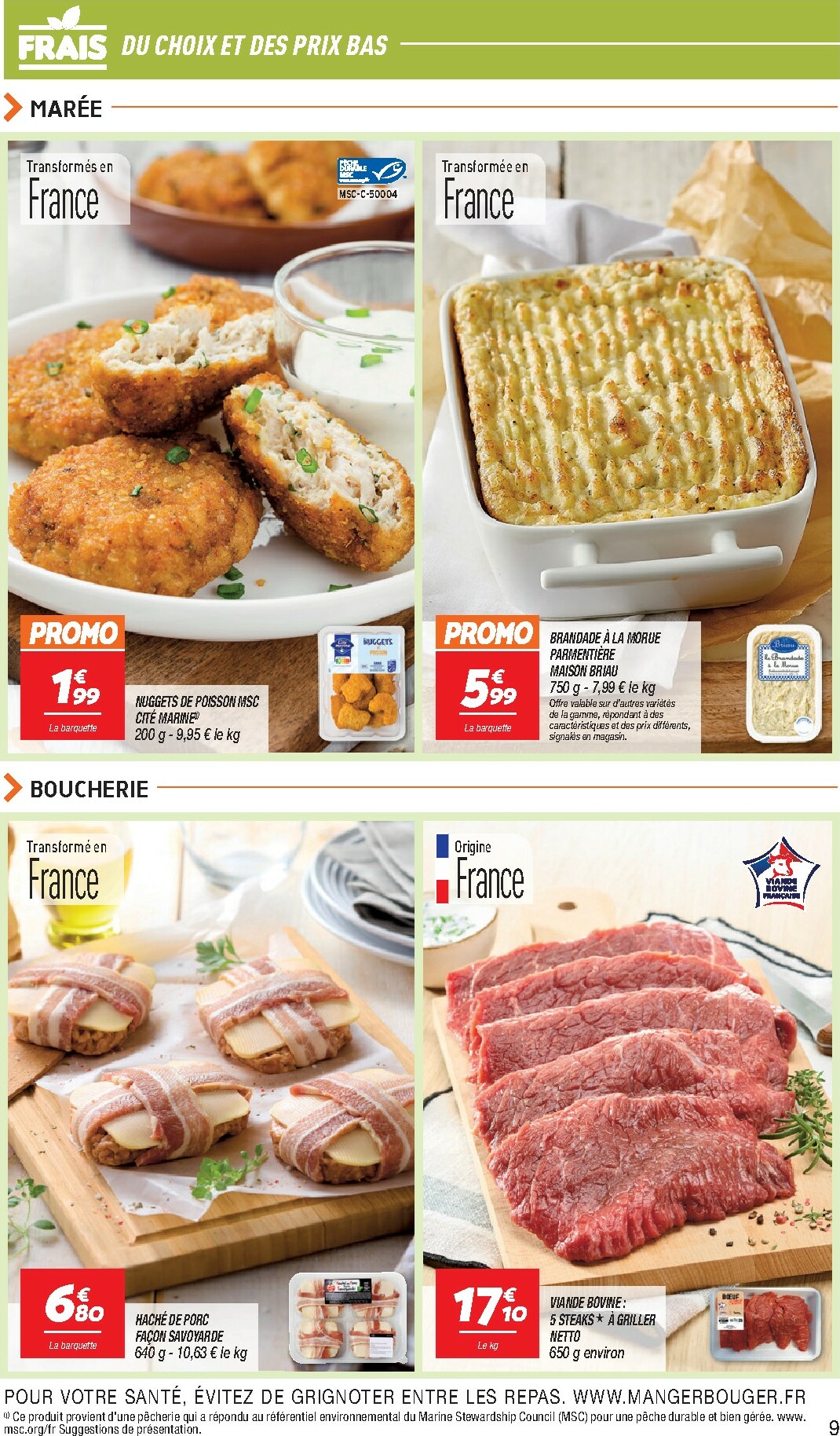 netto - Catalogue Netto - Janvier valable du 02/01 au 12/01 - page: 9