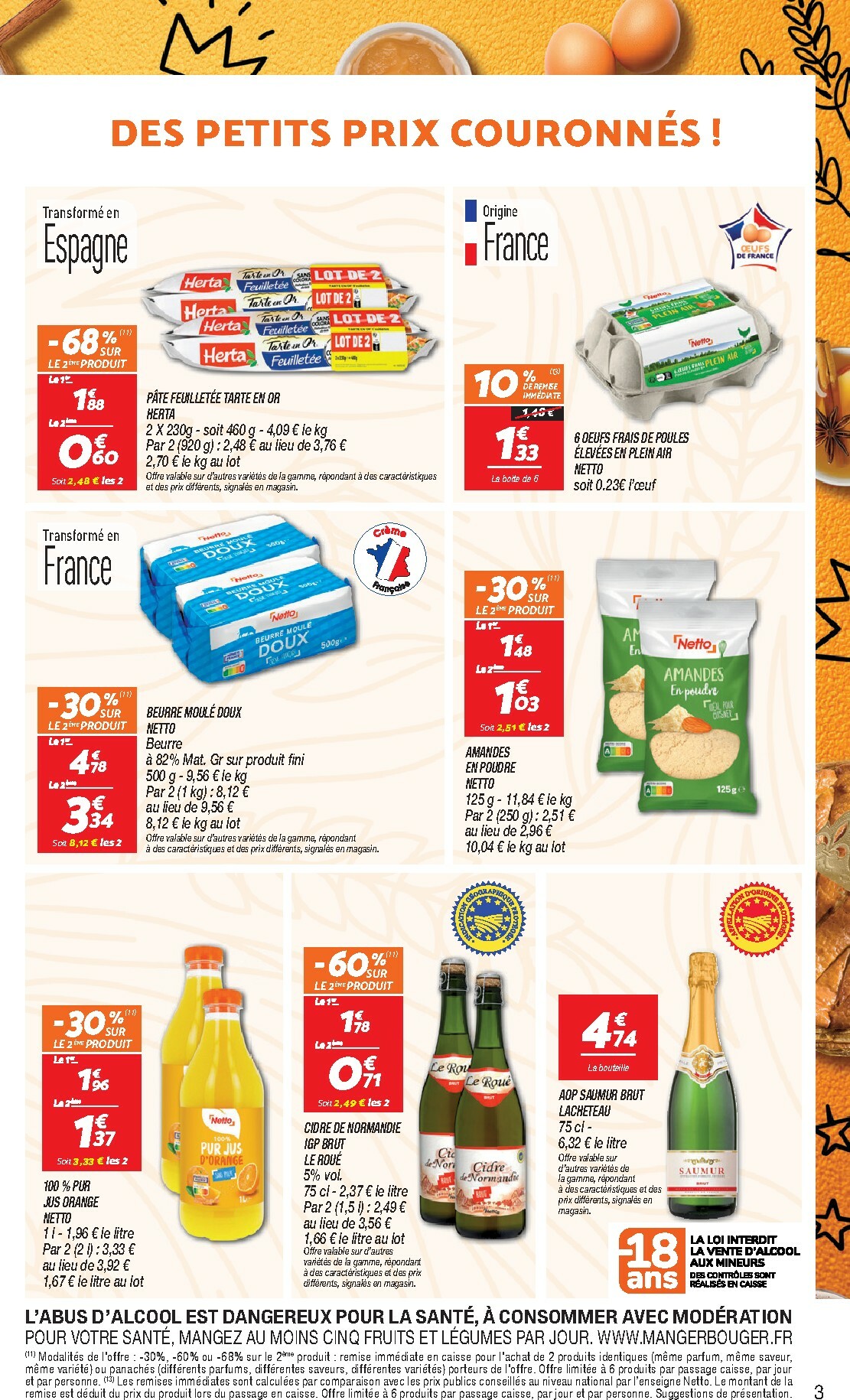 netto - Catalogue Netto - Janvier valable du 02/01 au 12/01 - page: 3