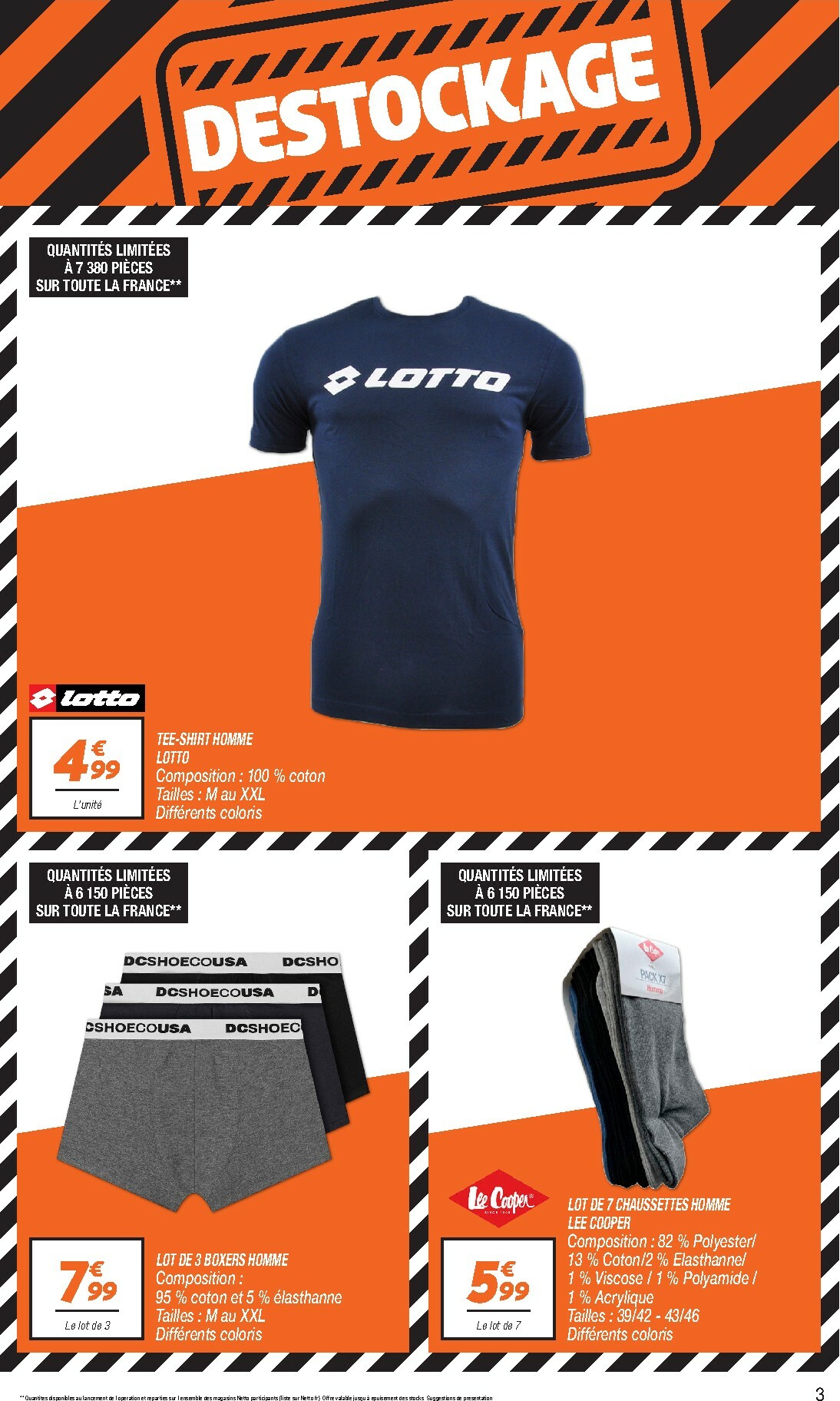 netto - Catalogue Netto - Destockage valable du 06/01 au 31/01 - page: 3